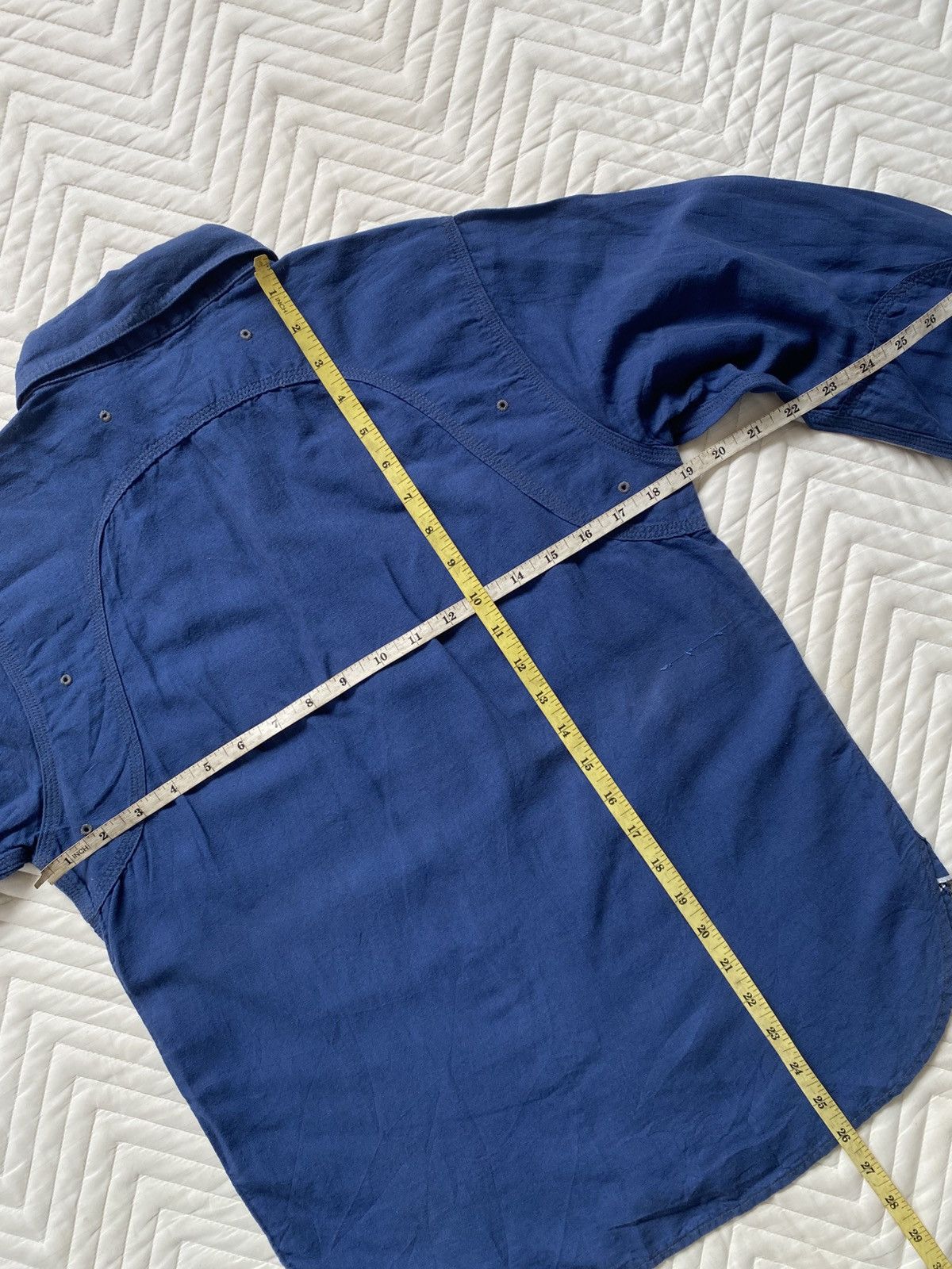 Pherrow's Pherrow’s Chambray Chainstrap Workwear Shirt Size US S / EU 44-46 / 1 - 12 Thumbnail