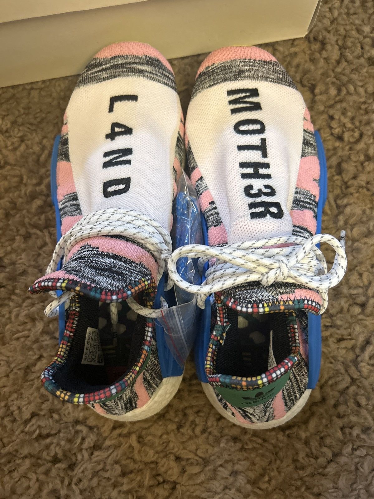 Adidas × Pharrell Adidas Pharrell Human Race NMD Size US 10 / EU 43 - 1 Thumbnail