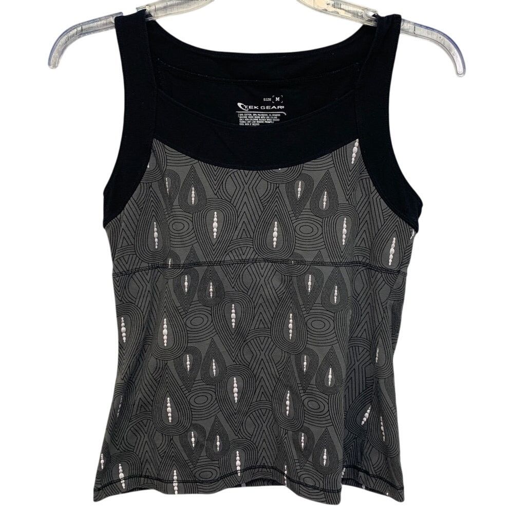 Tek Gear Tek Gear Womens Medium Sleeveless Shelf Bra Tank Top Size M / US 6-8 / IT 42-44 - 1 Thumbnail