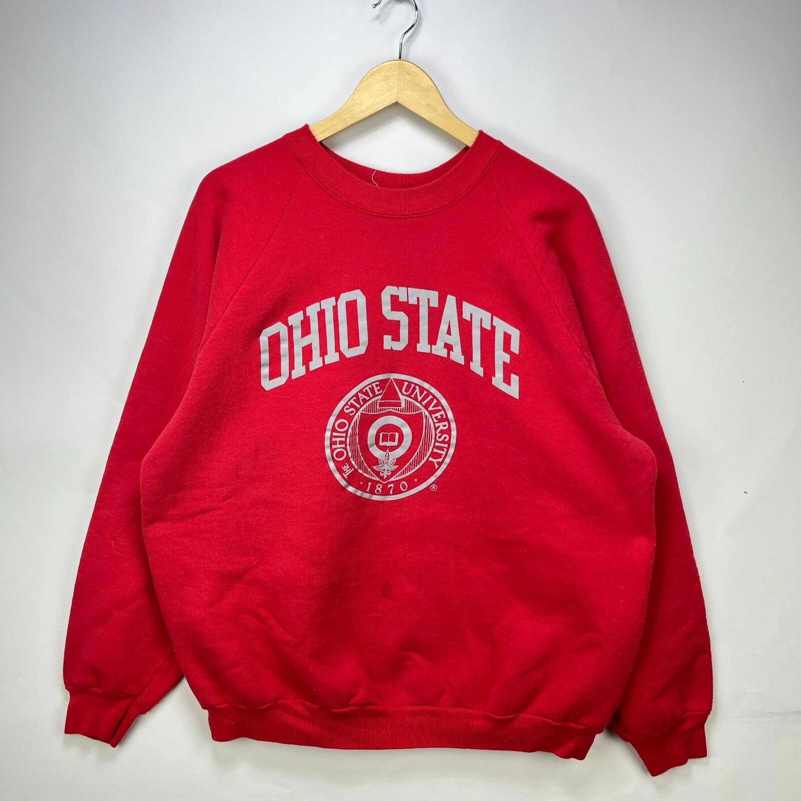 Vintage 80s Ohio State University Buckeyes Sweatshirt 2XL