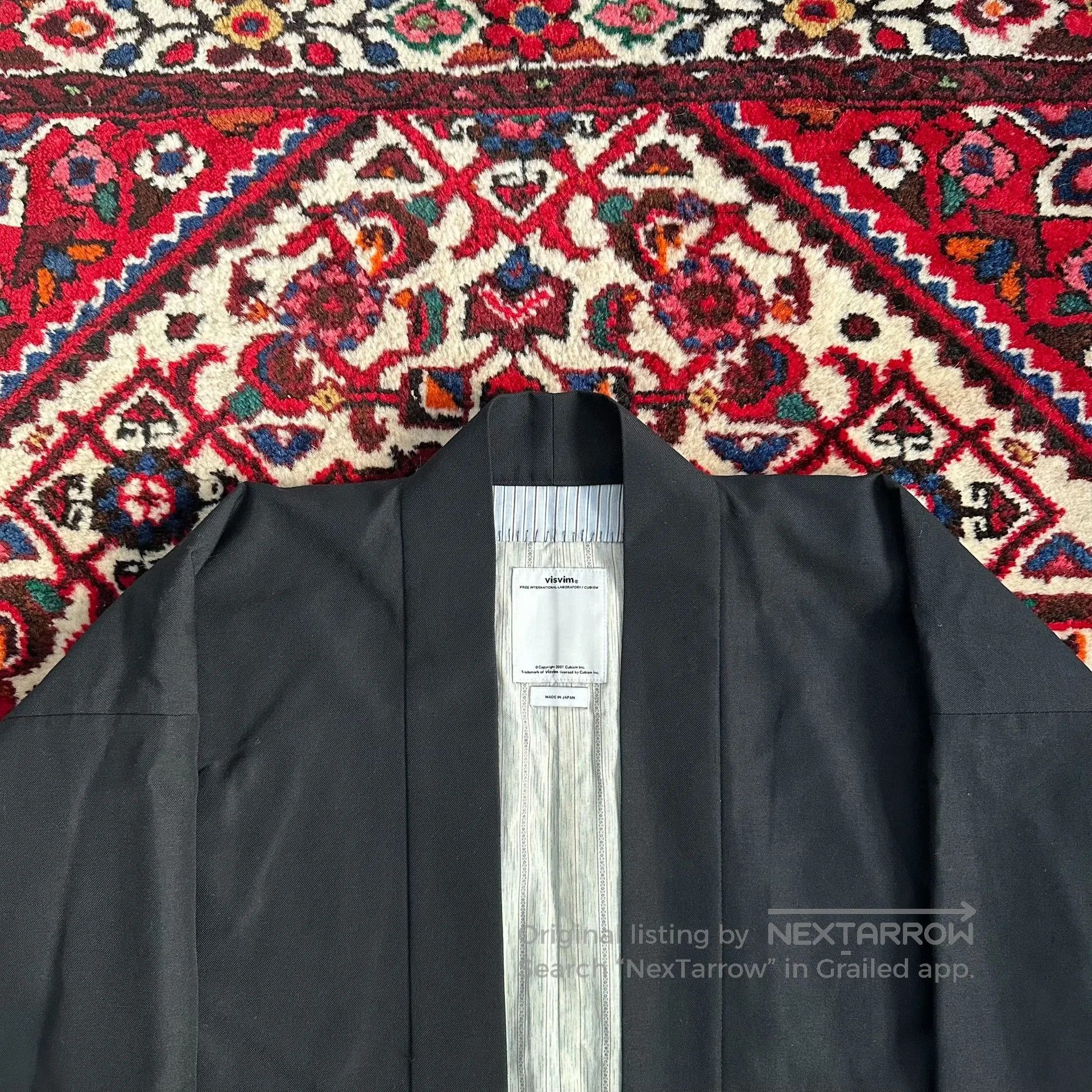 Visvim visvim sanjuro jacket wool black. Size US L / EU 52-54 / 3 - 4 Thumbnail