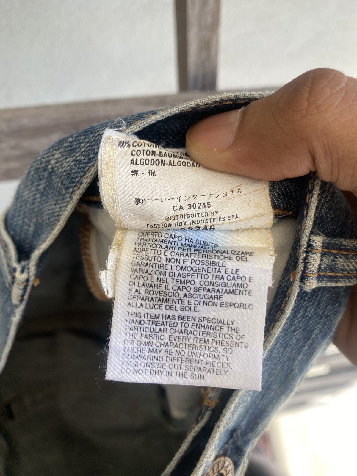 Replay Vintage Replay Denim Pants - Distressed and Fade Size US 32 / EU 48 - 13 Thumbnail
