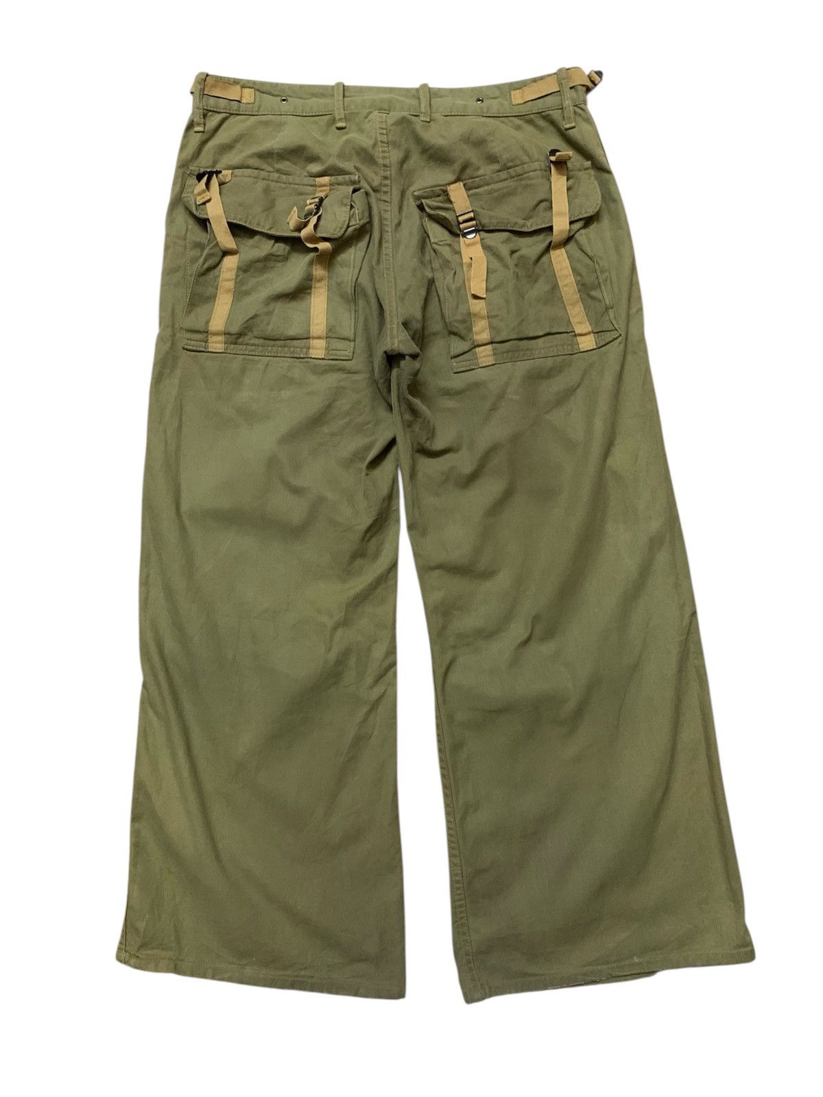Johnbull Johnbull Kojima Army Fatigue Straight Pants Size US 32 / EU 48 - 2 Thumbnail
