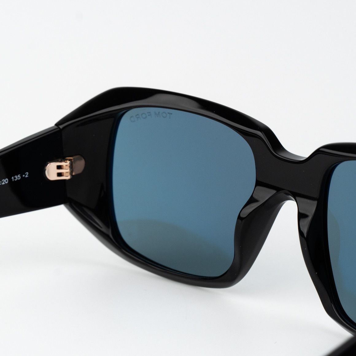 Tom Ford Tom Ford Women Sunglasses Ryder-02 Black Blue FT1035 01V Size ONE SIZE - 6 Thumbnail