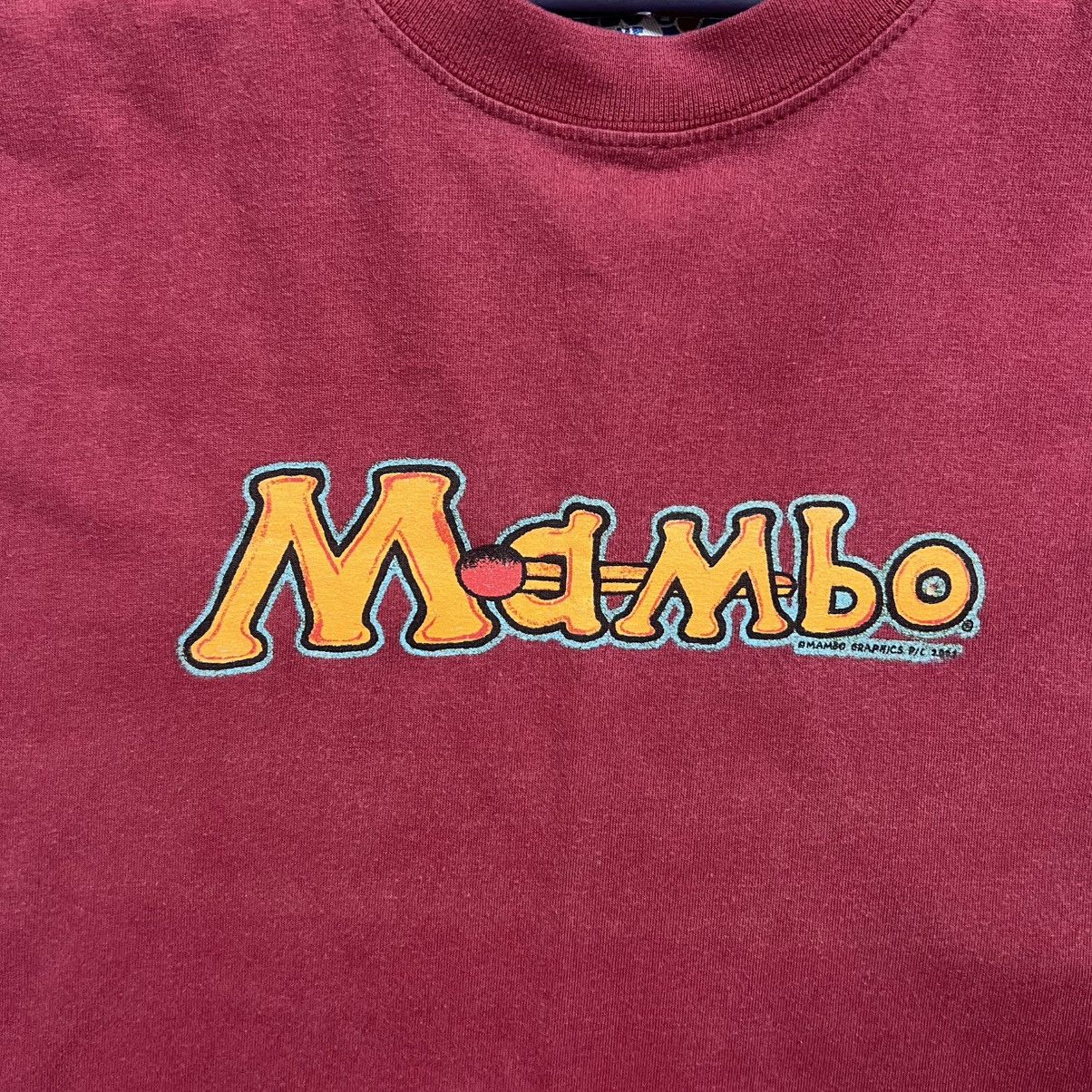 Mambo 2001 Mambo Dave Vintage Y2K Big Logo Retro Tee T-Shirt Size US M / EU 48-50 / 2 - 6 Thumbnail