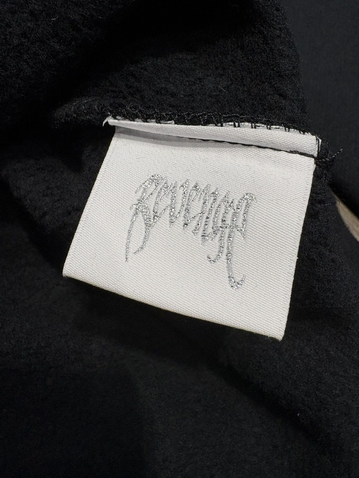 Revenge REVENGE “WEB CROSS” HOODIE - SIZE MEDIUM - (BLACK) Size US M / EU 48-50 / 2 - 3 Thumbnail