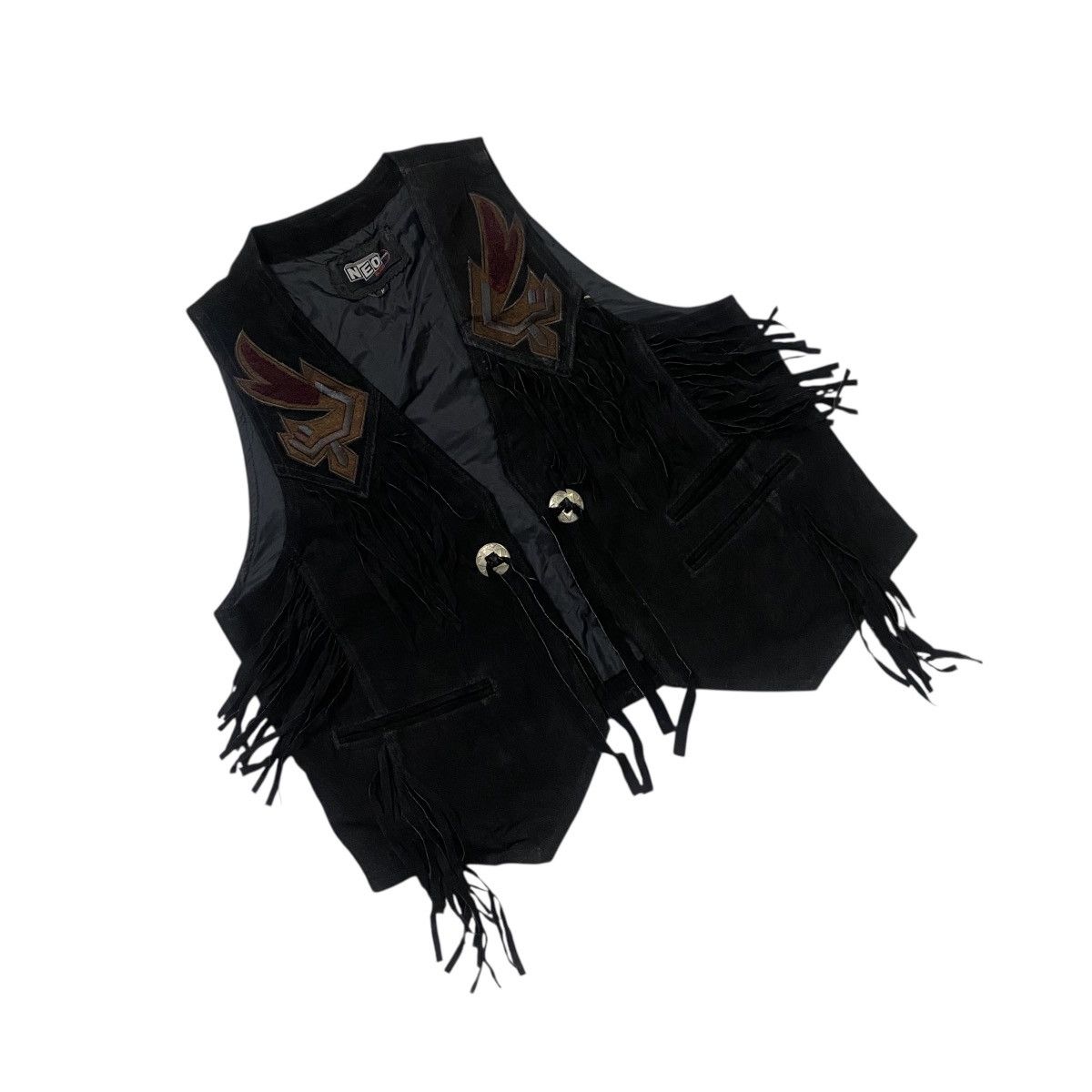 Leather Neo Bood Tokyo leather vest jacket Size US M / EU 48-50 / 2 - 2 Thumbnail