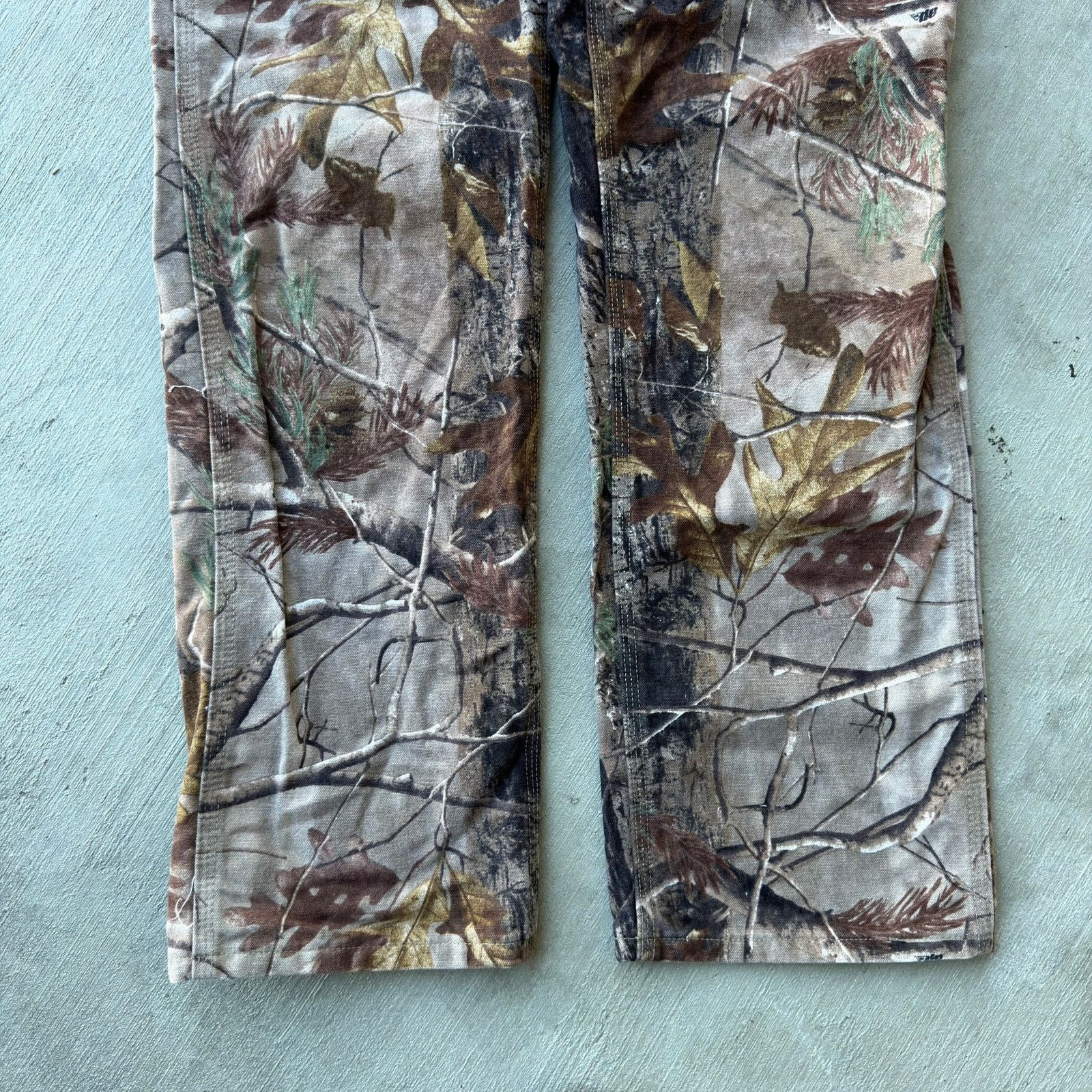 Carhartt × Vintage Carhartt realtree camo work wear carpenter pants Size US 29 - 3 Thumbnail