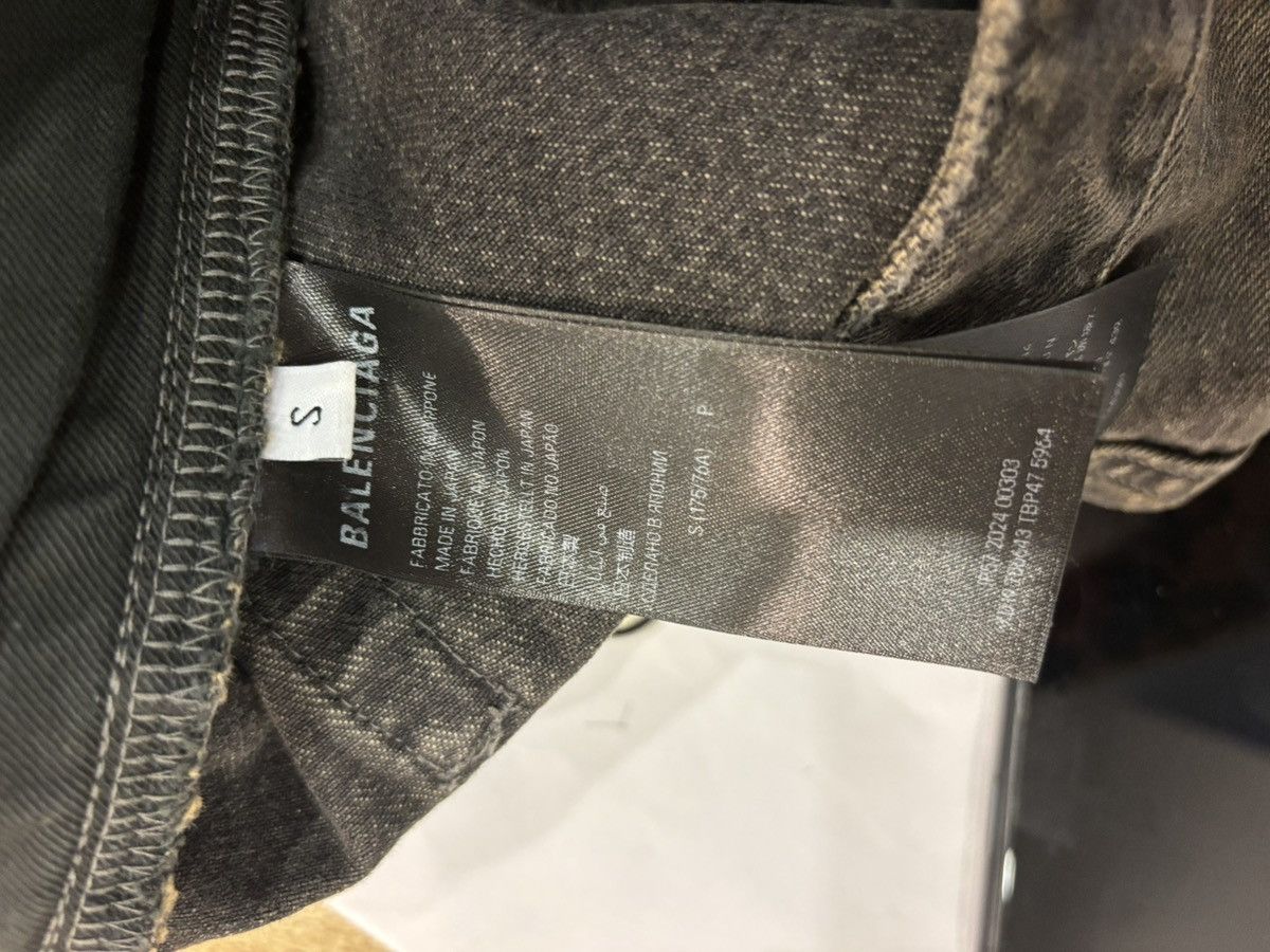 Balenciaga Mud Show brown/black bleached distressed baggy jeans Size US 30 / EU 46 - 8 Thumbnail