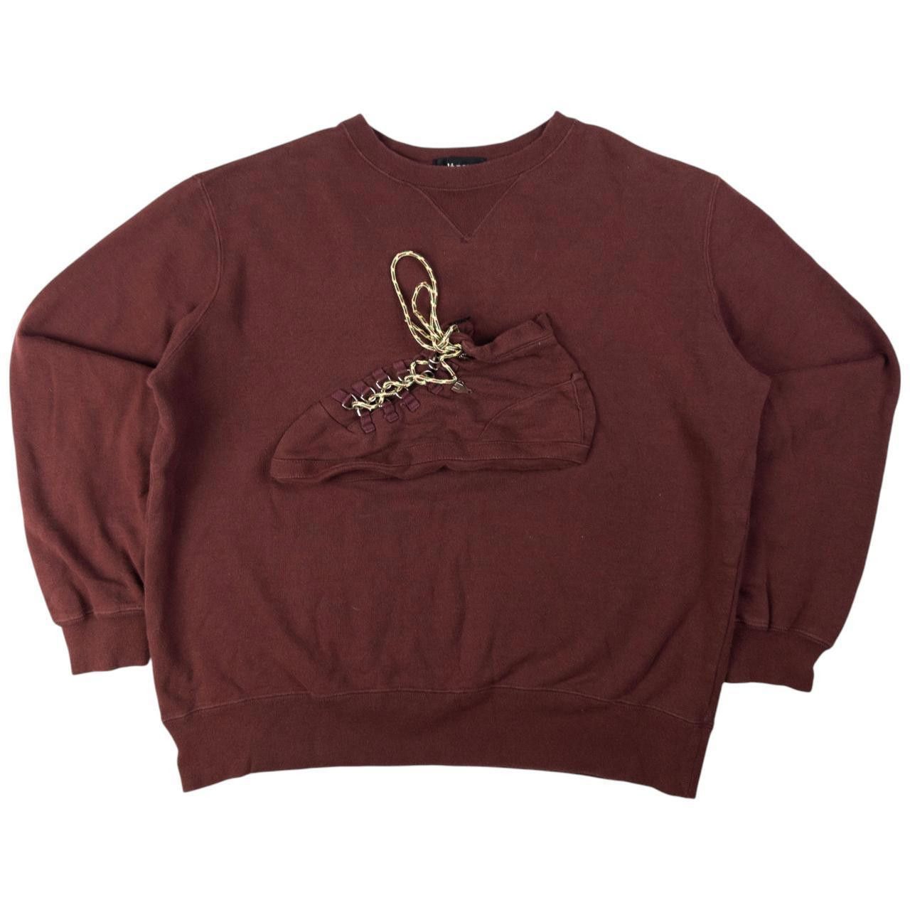 Designer Ne-Net By Issey Miyake Shoe Sweatshirt Women's Size S Size US S / EU 44-46 / 1 - 1 Thumbnail