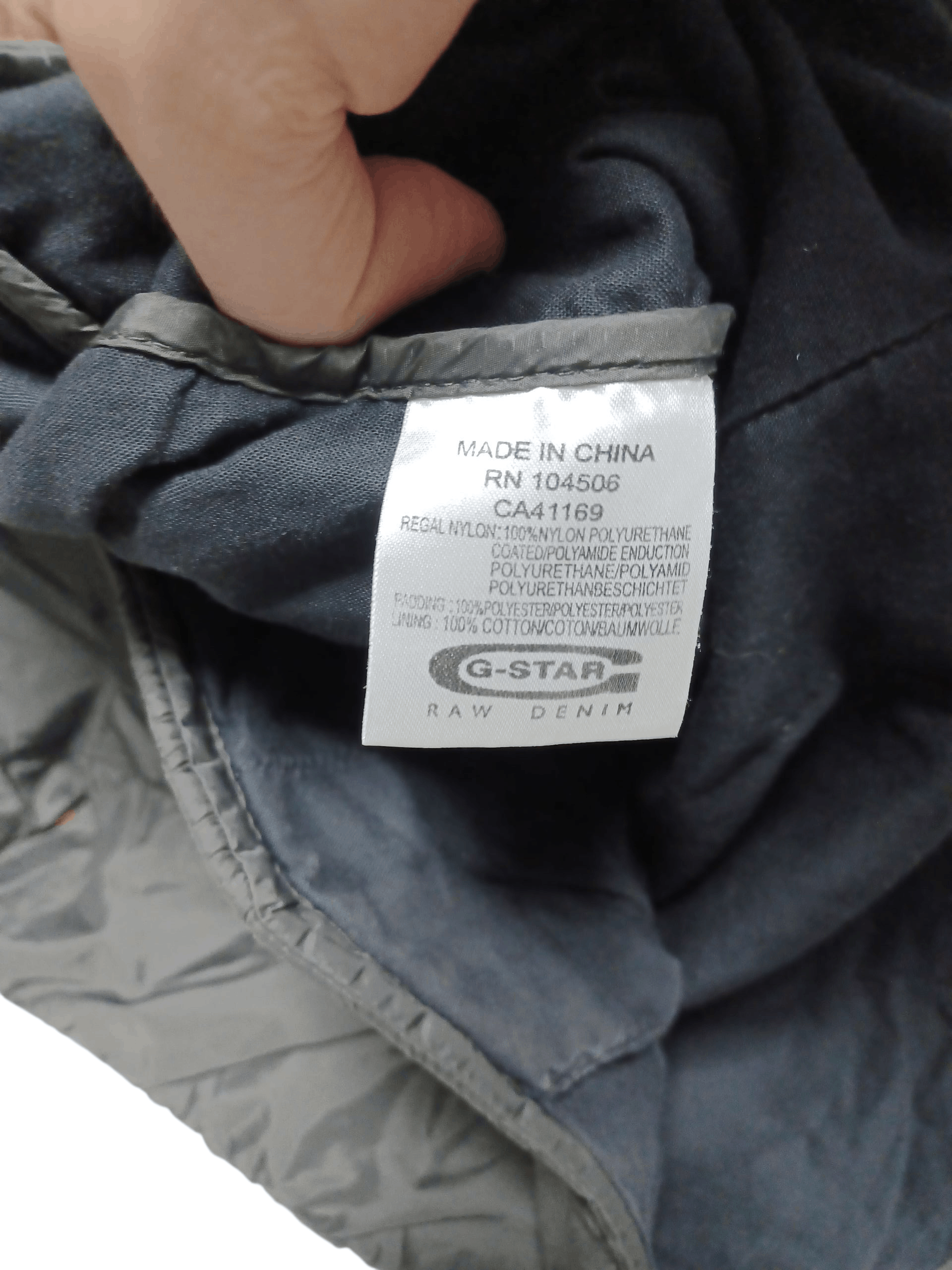 G-Star G STAR 3301 VINTAGE NYLON BOG LOGO AVANT GARDE JACKET Size US XXL / EU 58 / 5 - 4 Thumbnail