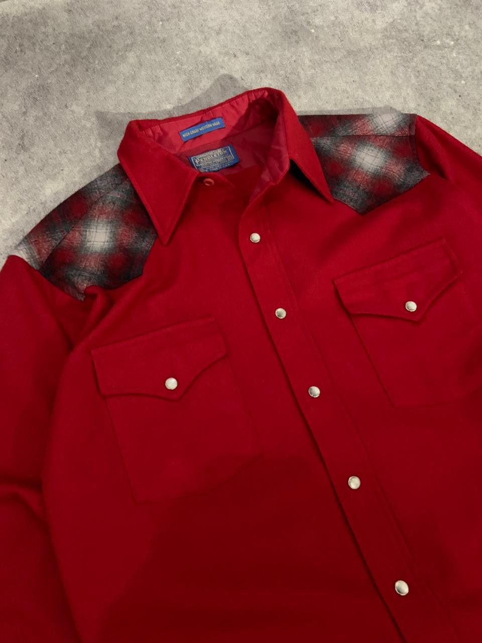 Pendleton Vintage 70s Pendleton Western Shirt Size US M / EU 48-50 / 2 - 2 Thumbnail