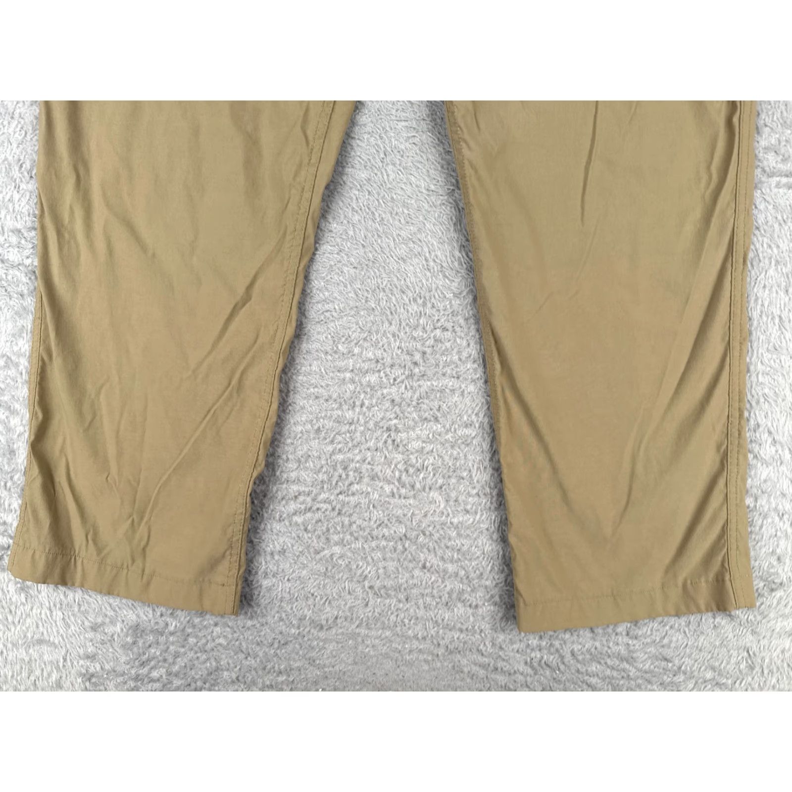 Vintage UB Tech Pants Men 38 Beige Straight Leg Cargo Pocket Nylon Hike Camp 38x30 Size US 38 / EU 54 - 2 Thumbnail