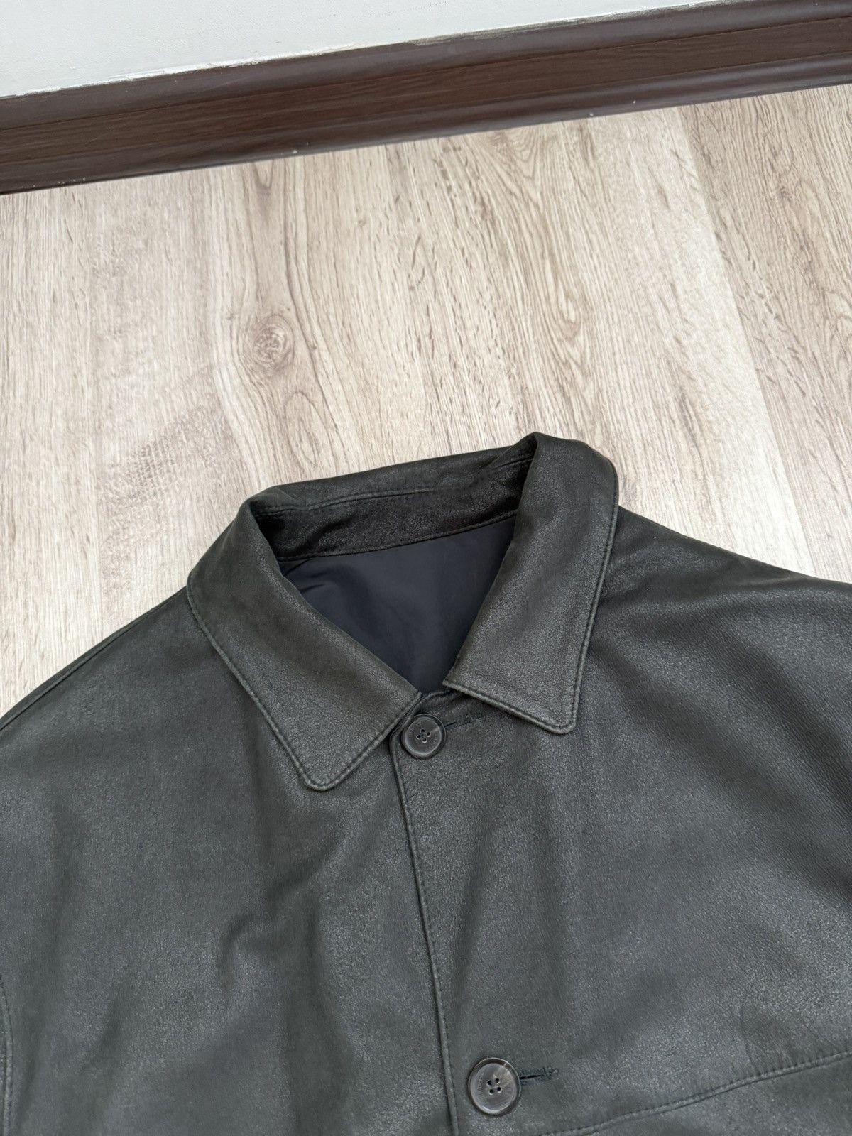 Other Vintage Christ German Leather Reversible Coat Grain Leather Size US M / EU 48-50 / 2 - 5 Thumbnail