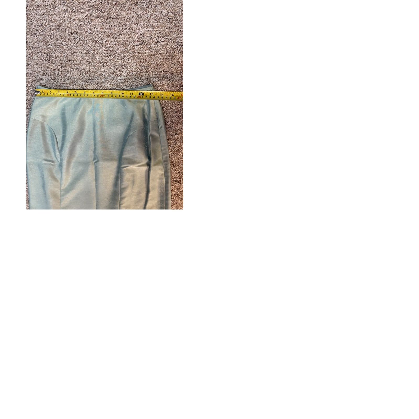 Alex Evenings VINTAGE Alex Evenings Skirt Womens 6 Turquoise Two Piece Long Jeweled Top Set Size Light BLue Size M / US 6-8 / IT 42-44 - 9 Thumbnail
