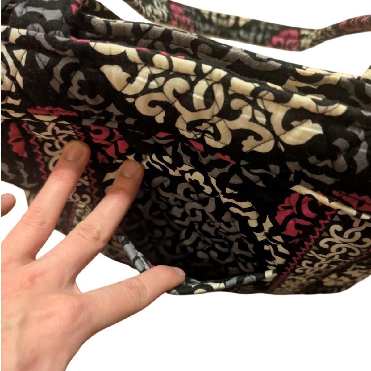Vera Bradley RETIRED 3-PC Vera Bradley "Canterberry Magenta" Set Size ONE SIZE - 19 Thumbnail