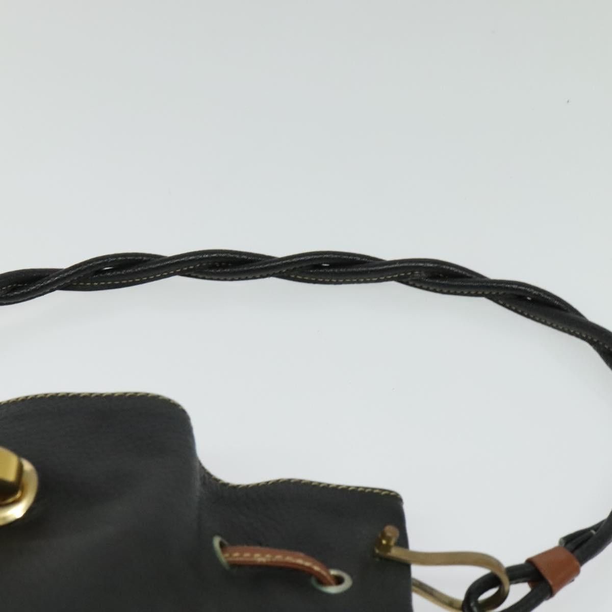 Gucci GUCCI Shoulder Bag Leather Black Size ONE SIZE - 8 Thumbnail