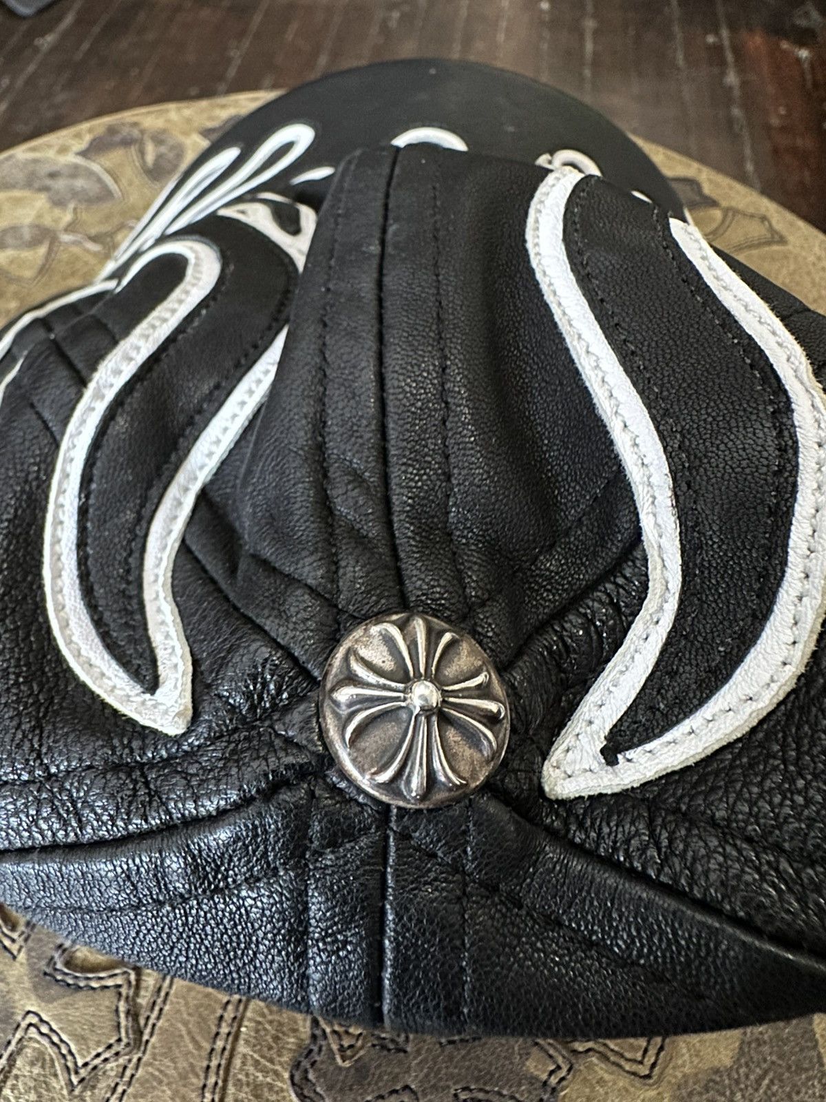 Chrome Hearts CHROME HEARTS 1-1 FLAMES HAT Size ONE SIZE - 3 Thumbnail