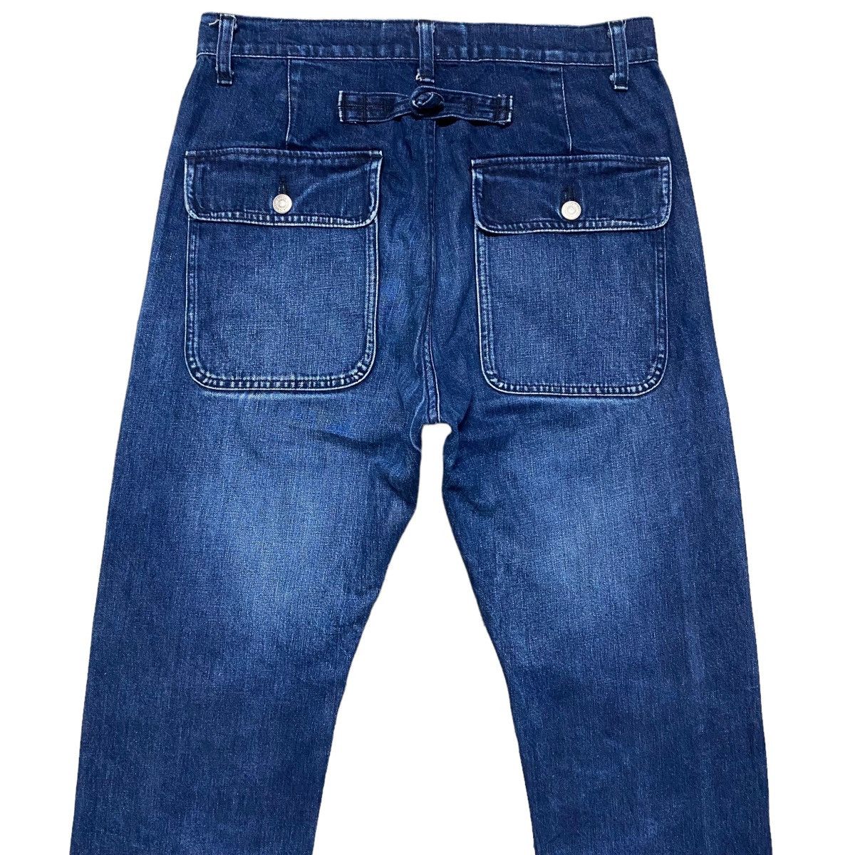 CABANE de ZUCCa Cabane De Zucca Denim Fatigue Pants Indigo Dye Size US 30 / EU 46 - 10 Thumbnail