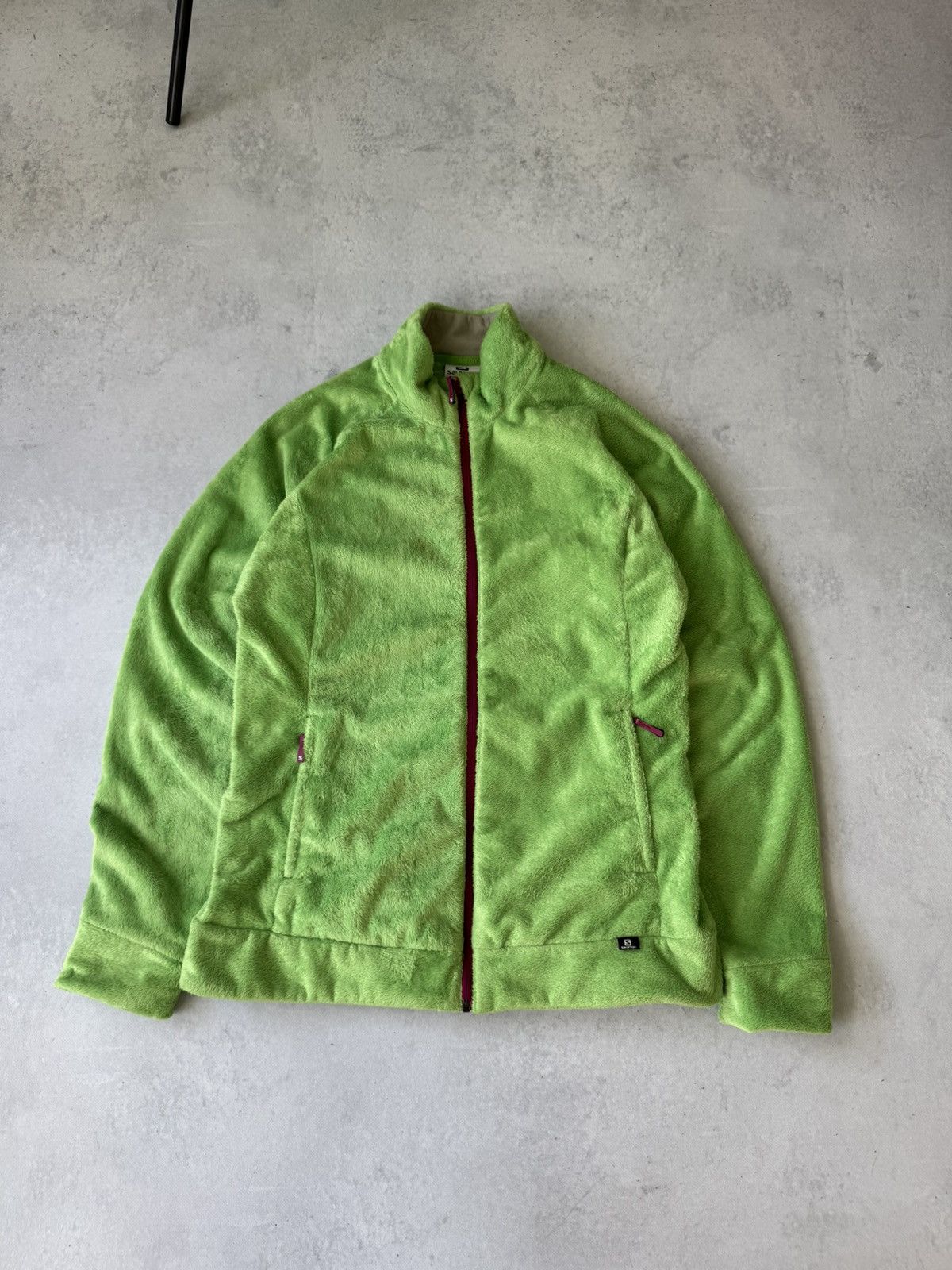 Salomon Salomon Fleece Jacket Grinch Size L / US 10 / IT 46 - 2 Thumbnail