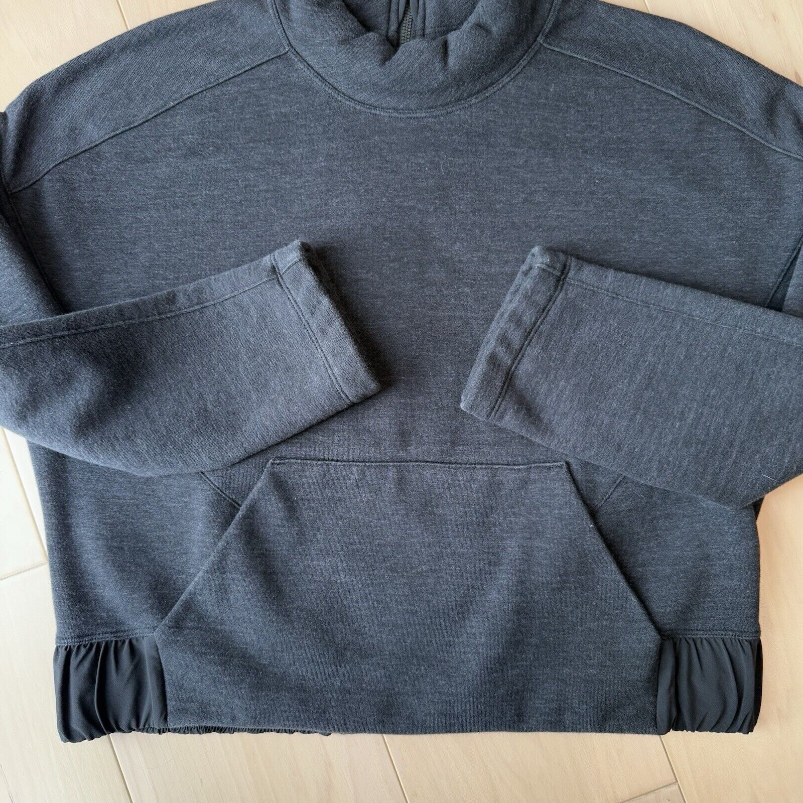 Lululemon Lululemon Light as Warmth Crew 10 Dark Gray Casual Pullover Size L / US 10 / IT 46 - 4 Thumbnail