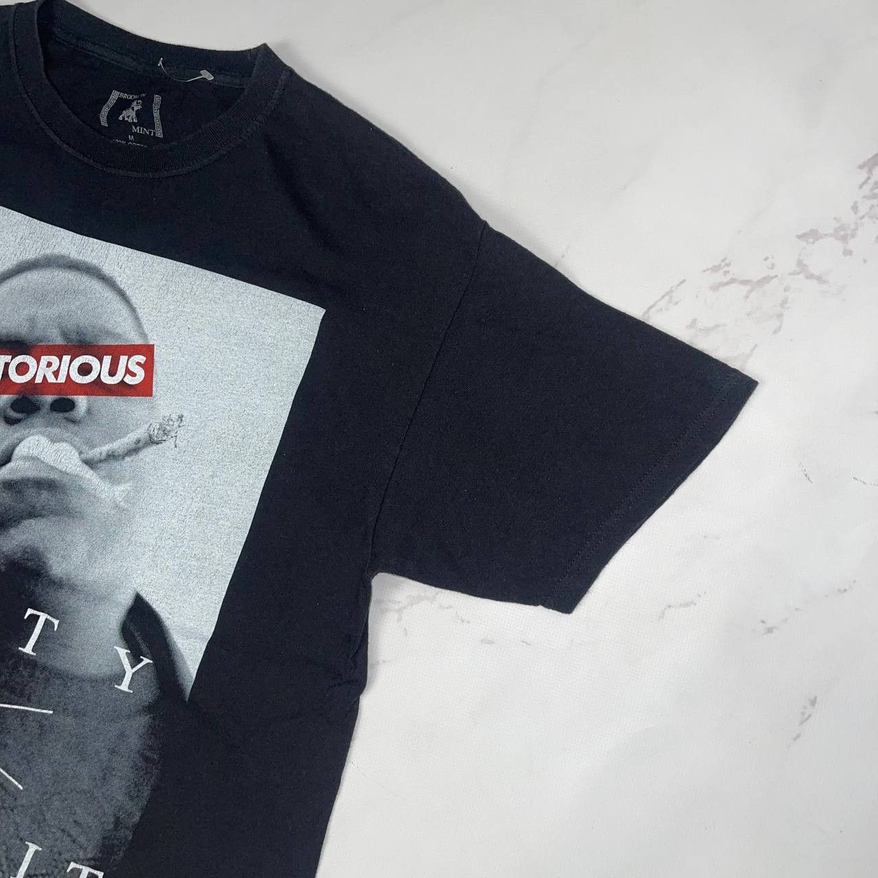 Vintage Vintage Notorious BIG Shirt Party And Bullsh Black Size M Size US M / EU 48-50 / 2 - 6 Thumbnail