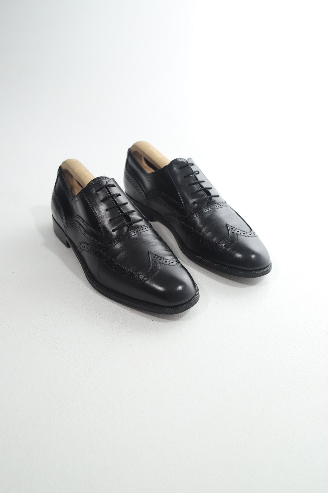 Salvatore Ferragamo SALVATORE FERRAGAMO Oxfords Leather Shoes Black Men’s Size US 10 / EU 43 - 2 Thumbnail