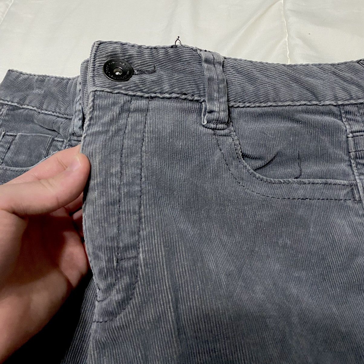 Calvin Klein × Vintage Vintage Calvin Klein Corduroy Pants Size US 31 - 8 Thumbnail
