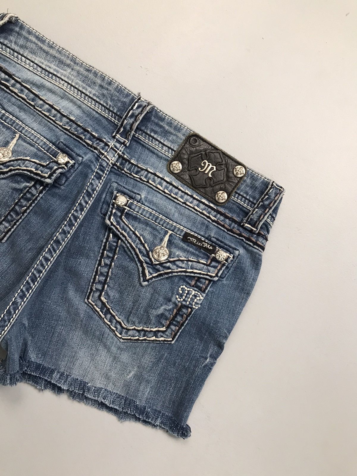 Miss Me Vintage miss me stone mid short Size 30" / US 8 / IT 44 - 11 Thumbnail