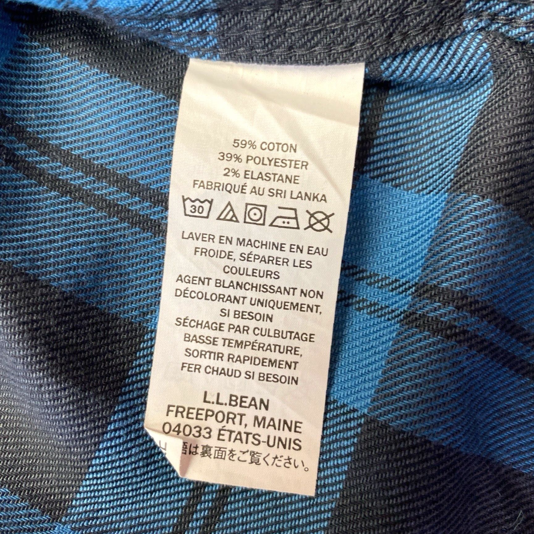 Vintage LL Bean Blue Flannel Shirt Mens Medium Plaid Button-Down Long Sleeve Casual Workwear Cotton Wool Breather Pockets Vintage? No Size US M / EU 48-50 / 2 - 5 Thumbnail