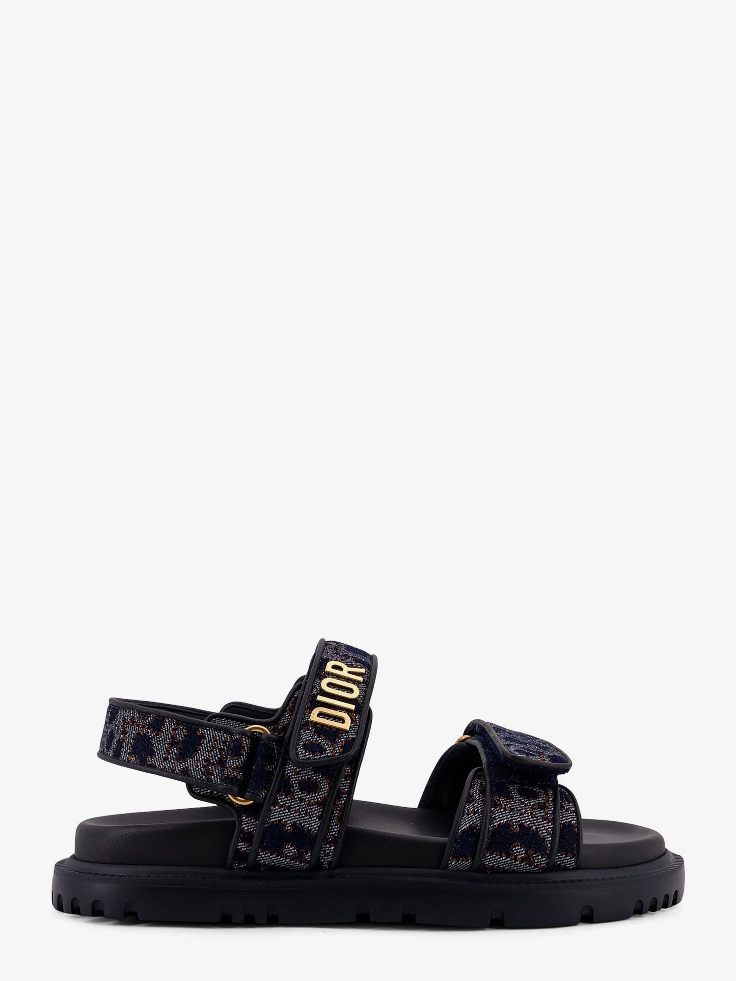 Dior Dior Oblique Denim Dioract Sandals Size US 6 / IT 36 - 1 Thumbnail
