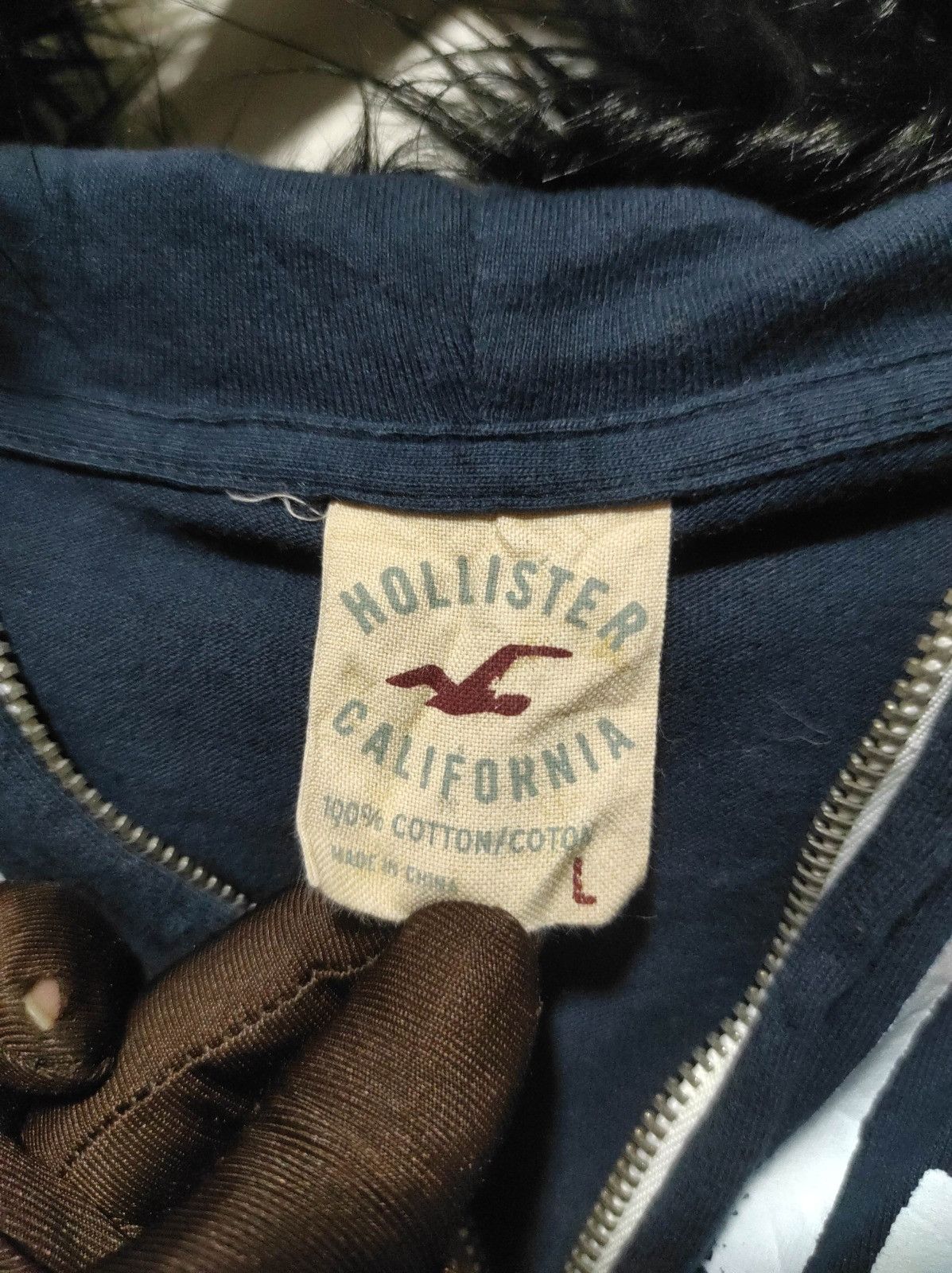 Hollister Hollister Zipper fur hoodie LGB style Size US L / EU 52-54 / 3 - 8 Thumbnail