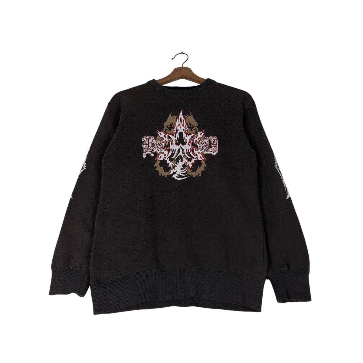 Japanese Brand 📌Vintage Japanese Brand Sweatshirt Punk Design Big Logo Size US M / EU 48-50 / 2 - 3 Thumbnail
