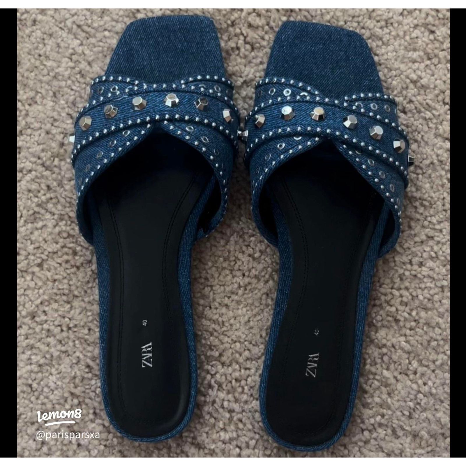 Zara ZARA Square Toe Flats NWT Size US 8 / IT 38 - 11 Thumbnail