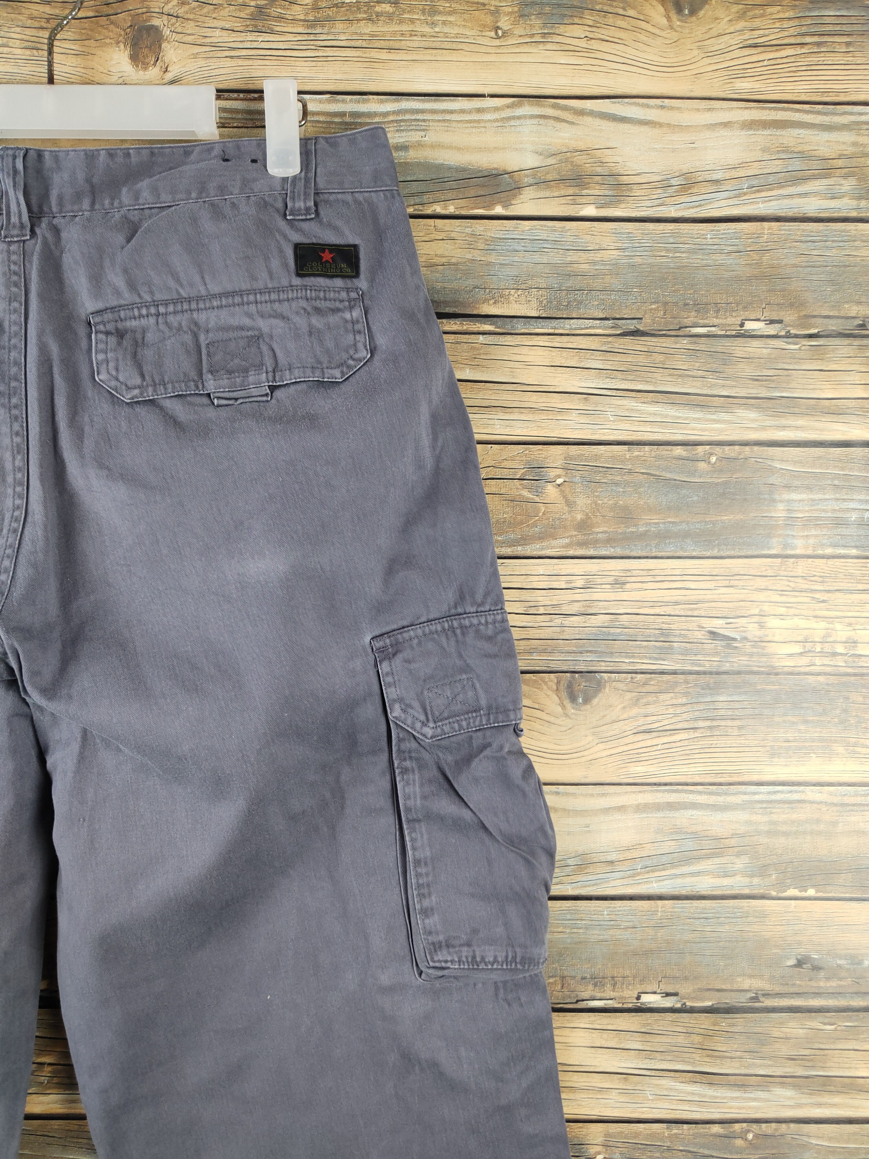 Other DL Coliseum Gray Multipocket Tactical Cargo Pants #941 Size US 33 - 11 Thumbnail
