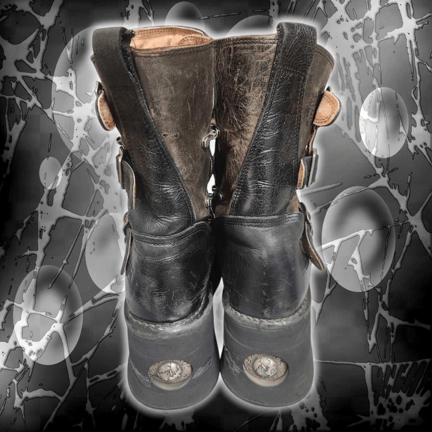 New Rock 90s Newrock Neptuno Platform Boots Size US 9 / IT 39 - 4 Thumbnail