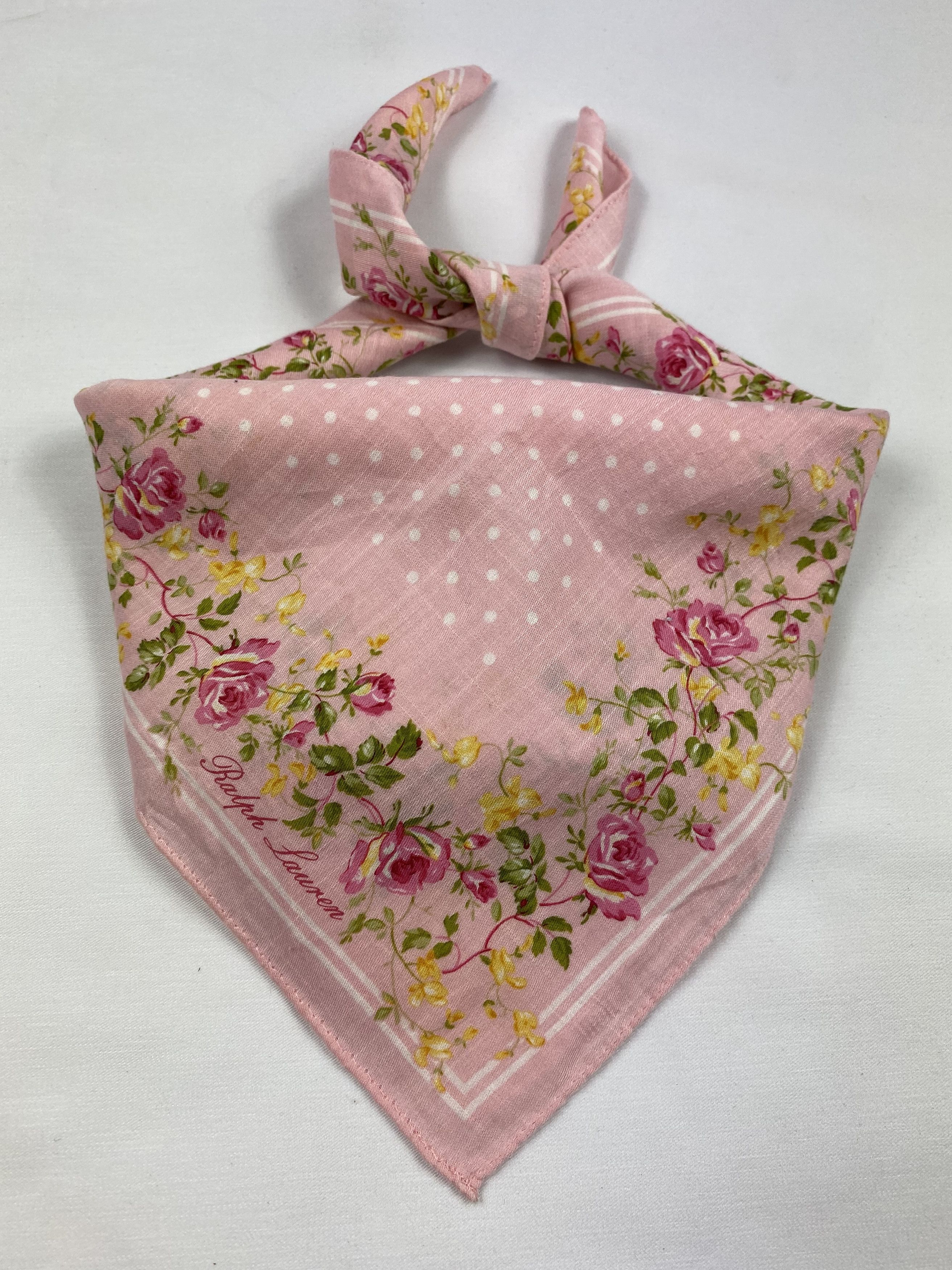 Polo Ralph Lauren × Ralph Lauren × Vintage Ralph Lauren Handkerchief / Bandana / Neckerchief Size ONE SIZE - 1 Thumbnail