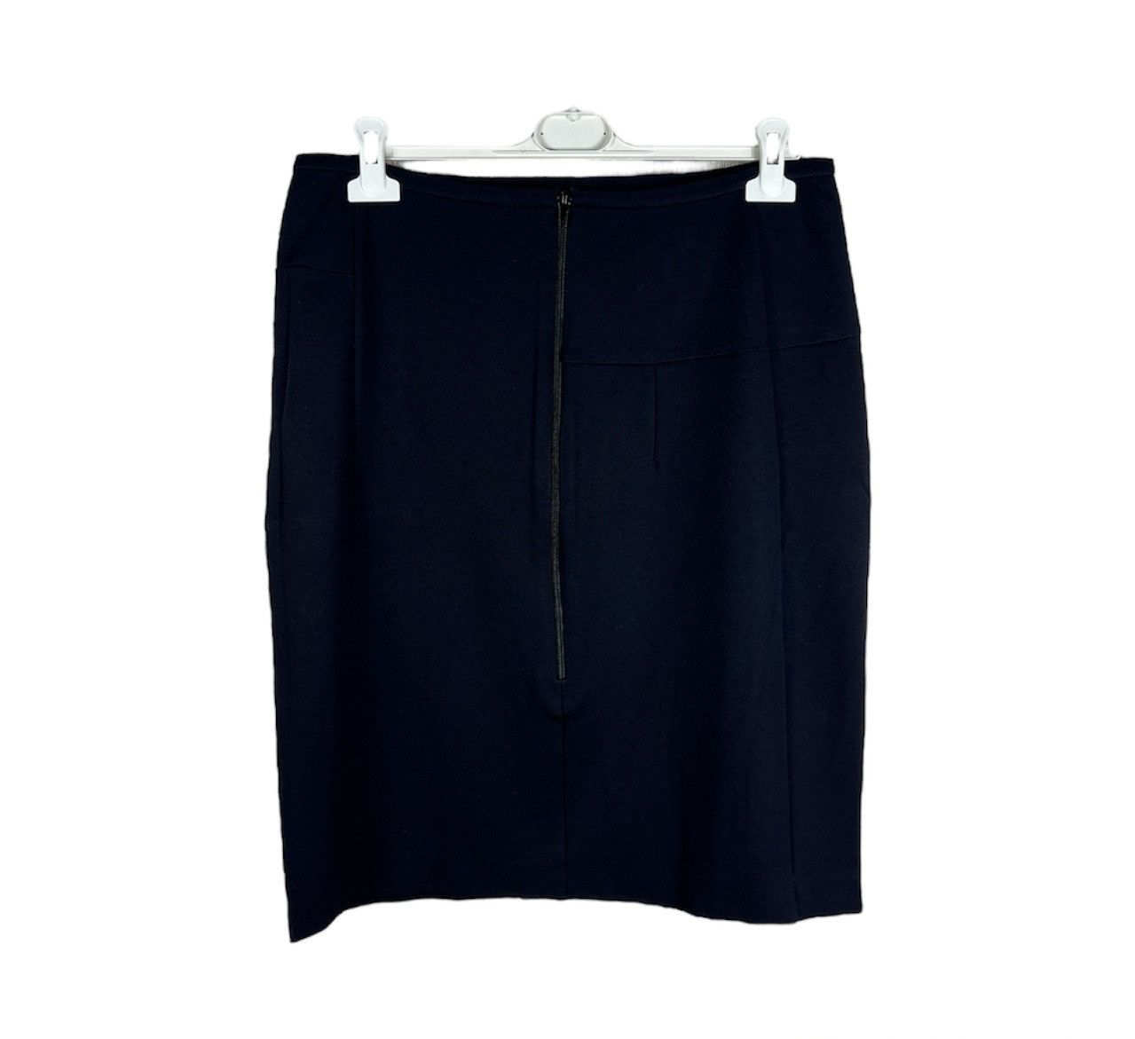 Jil Sander Jil Sander pencil navy skirt geometric avant garde casual Size 30" / US 8 / IT 44 - 2 Thumbnail