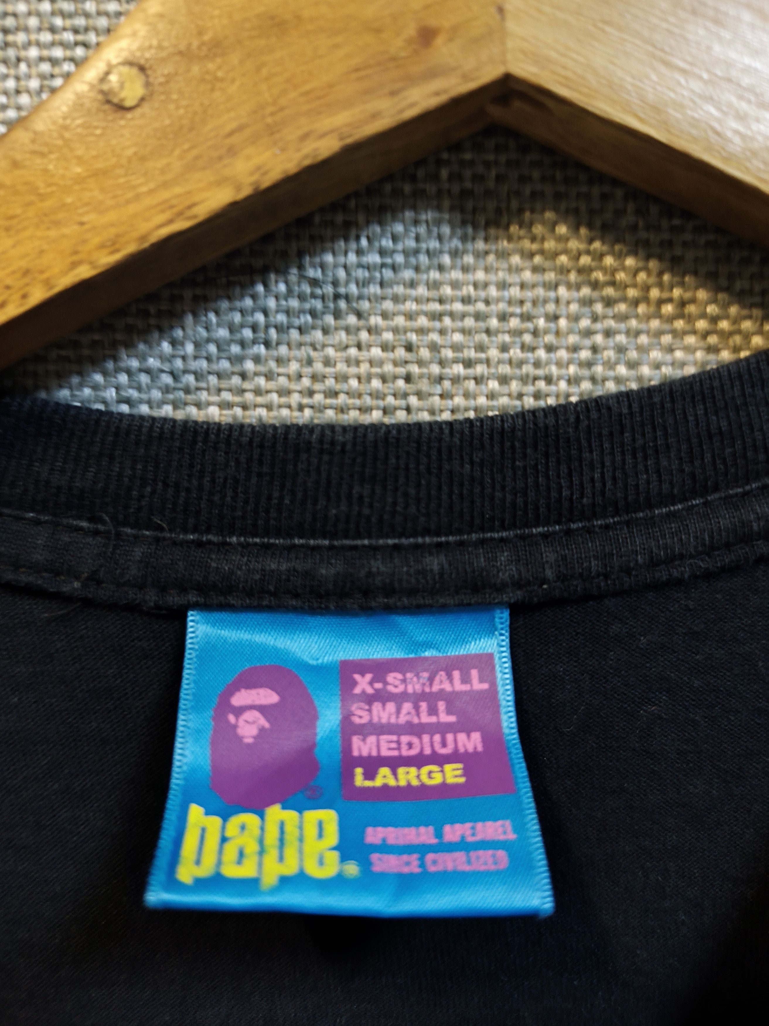 Bape × Swarovski BAPE Swarovski Rhinestone Ape Head Tee Size US L / EU 52-54 / 3 - 7 Thumbnail