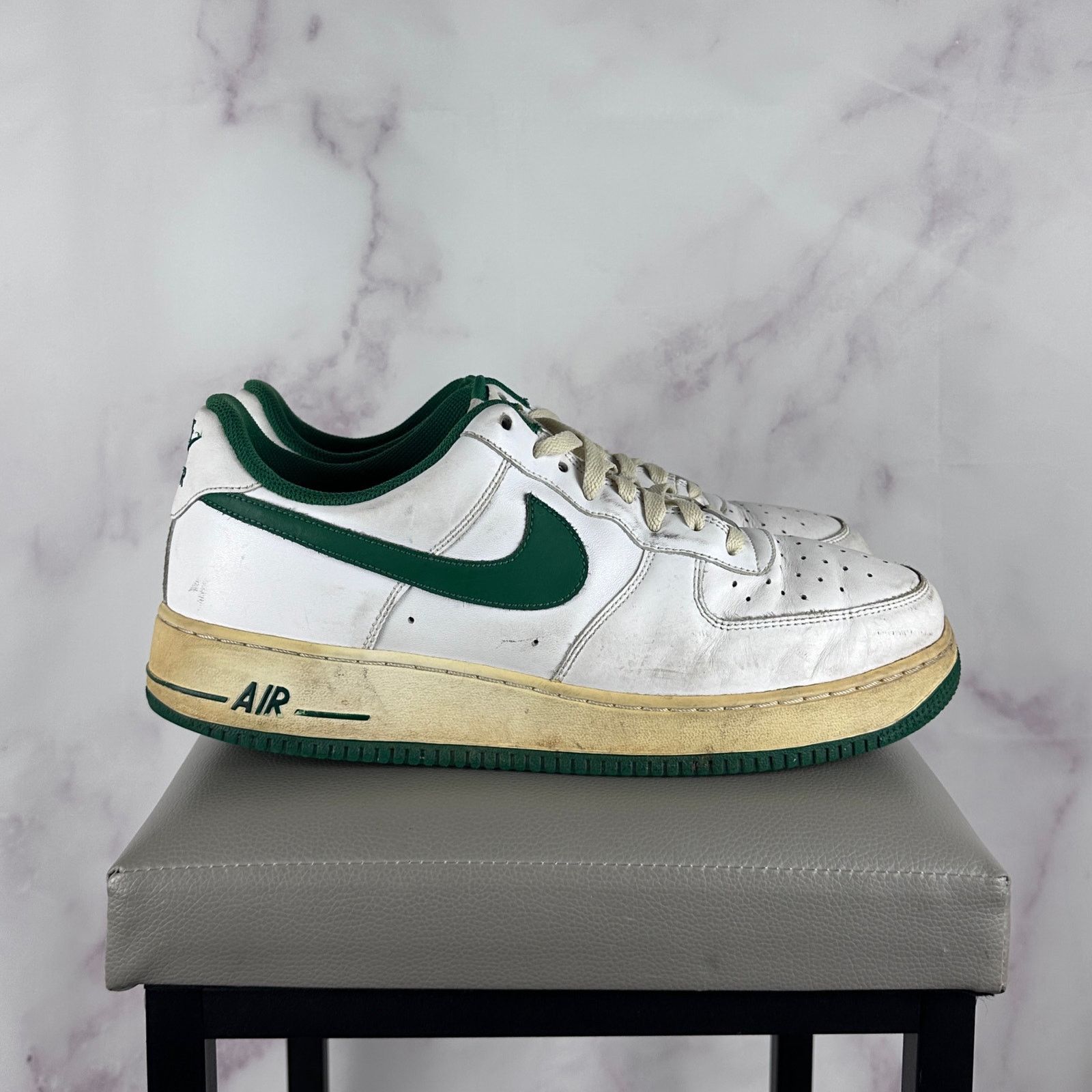 Nike Air Force 1 Pine Green 2009 Size US 12 / EU 45 - 5 Thumbnail