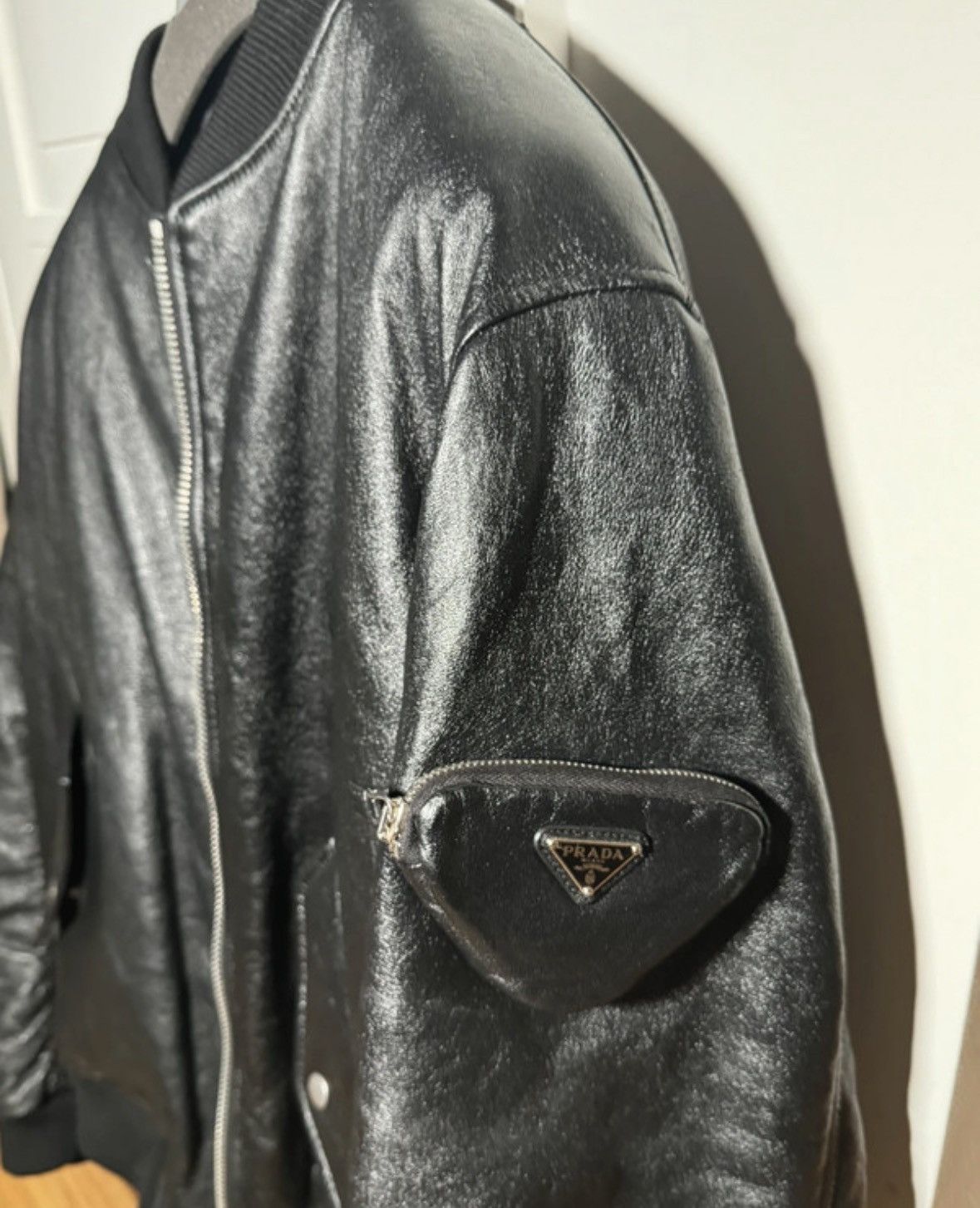 Prada Prada Nappa Bomber Size US L / EU 52-54 / 3 - 2 Thumbnail
