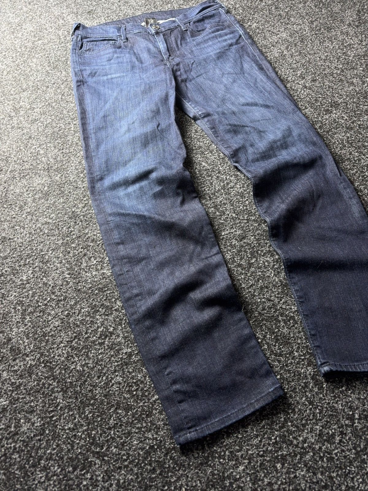 True Religion Y2K 00s True Religion Women’s Dark Wash Stretch Denim Jeans Size 31" - 3 Thumbnail