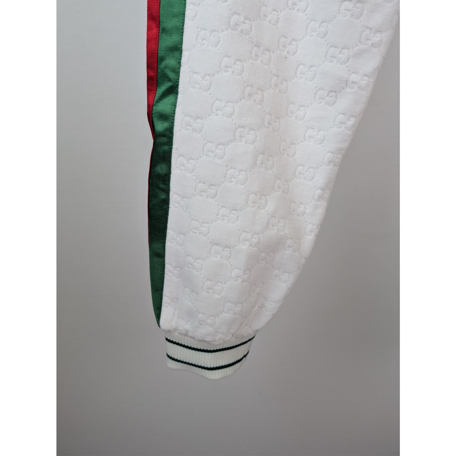 Gucci o1rshd1 GG Cotton Terry Cloth Jogging Pants in White Size US 32 / EU 48 - 15 Thumbnail