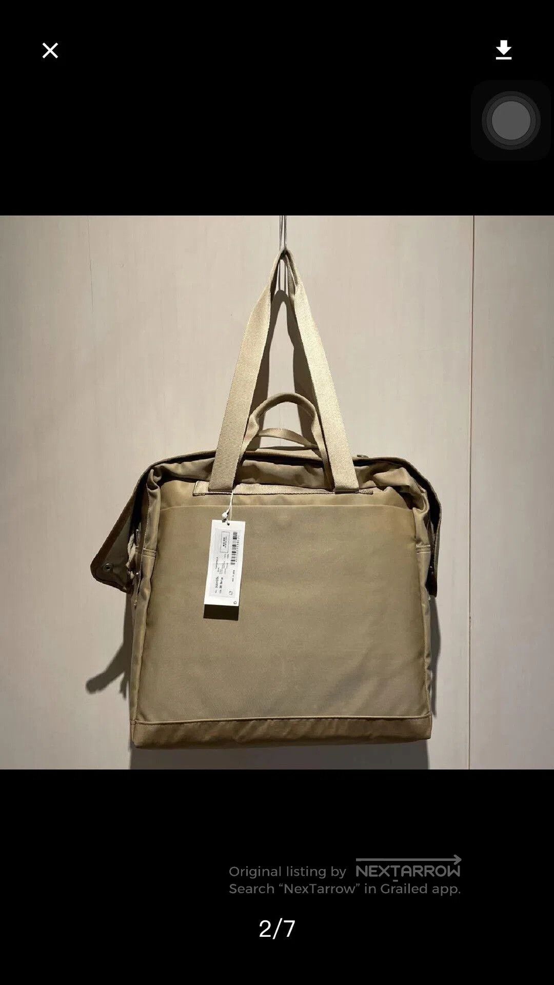 Nanamica Nanamica 2way Handbag. Size ONE SIZE - 8 Thumbnail
