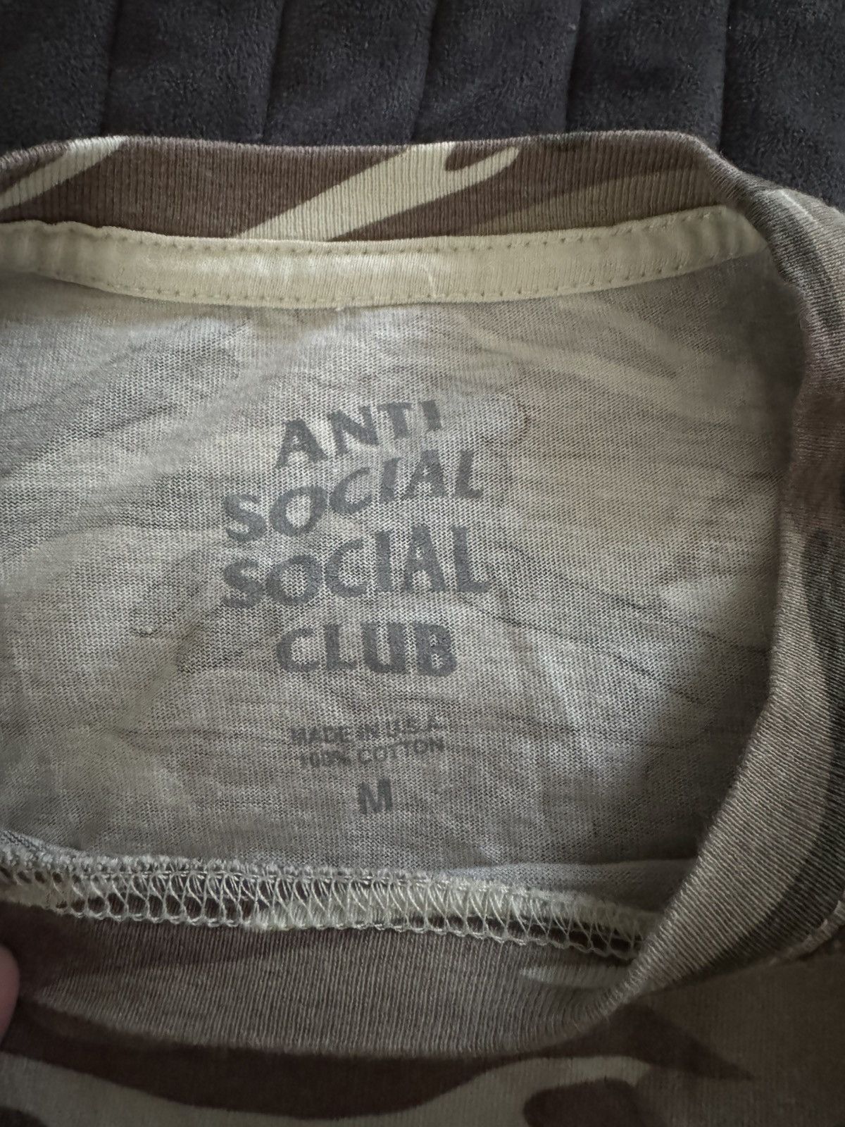 Anti Social Social Club Anti Social Social Camo Tee Size US M / EU 48-50 / 2 - 4 Thumbnail