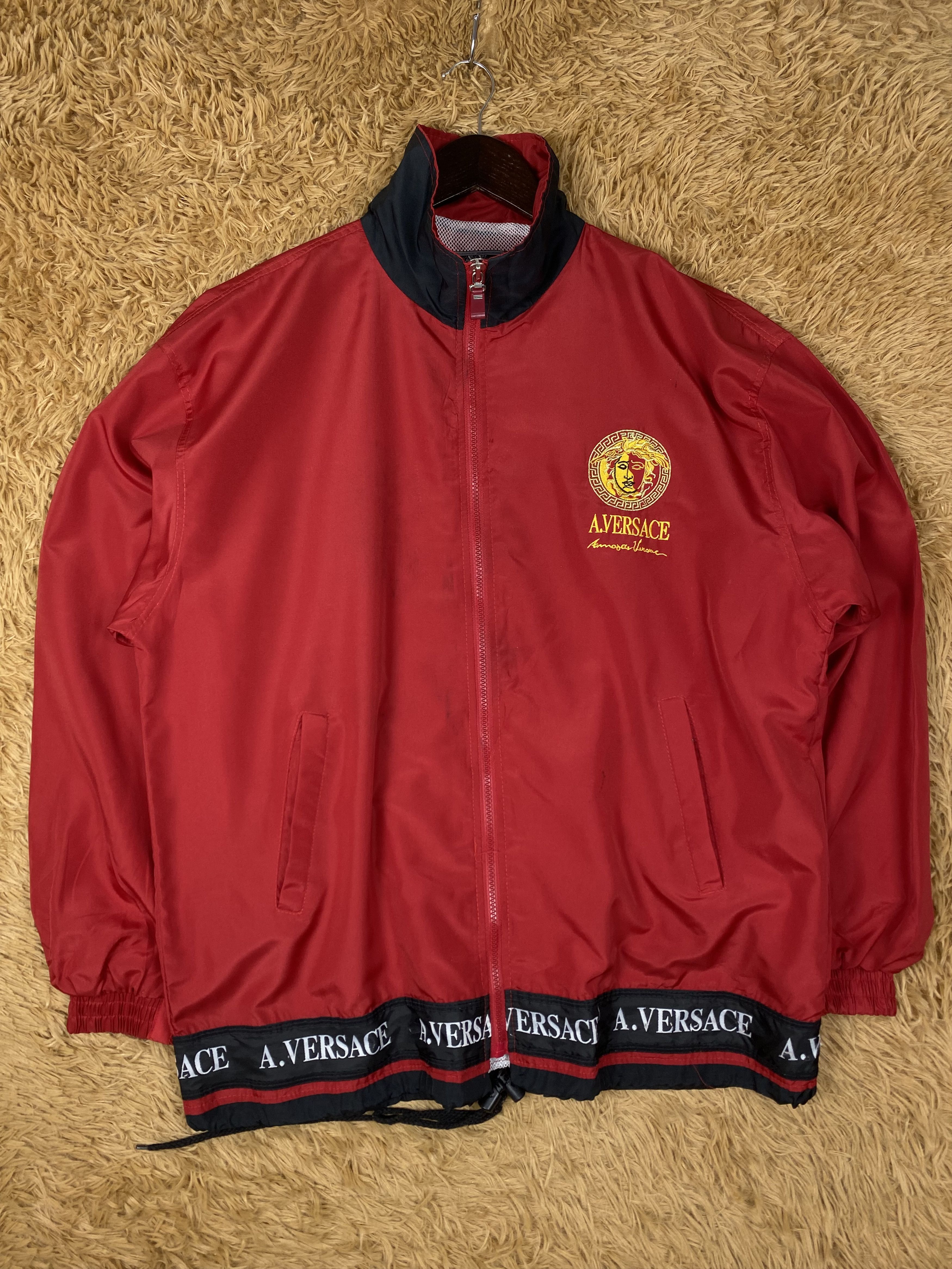 Vintage Vintage A.Versace Windbreaker PS0367 Size US M / EU 48-50 / 2 - 1 Thumbnail