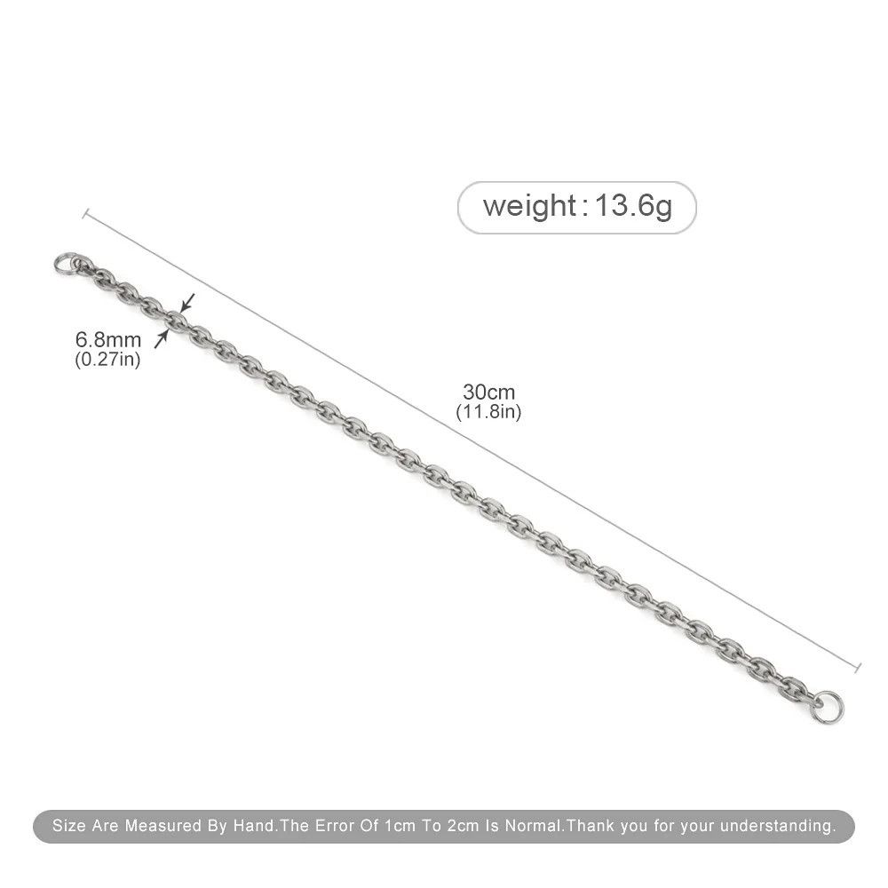 Other Titanium 30cm Chain DIY Connection Keyring Outdoor Tool EDC Size ONE SIZE - 5 Thumbnail