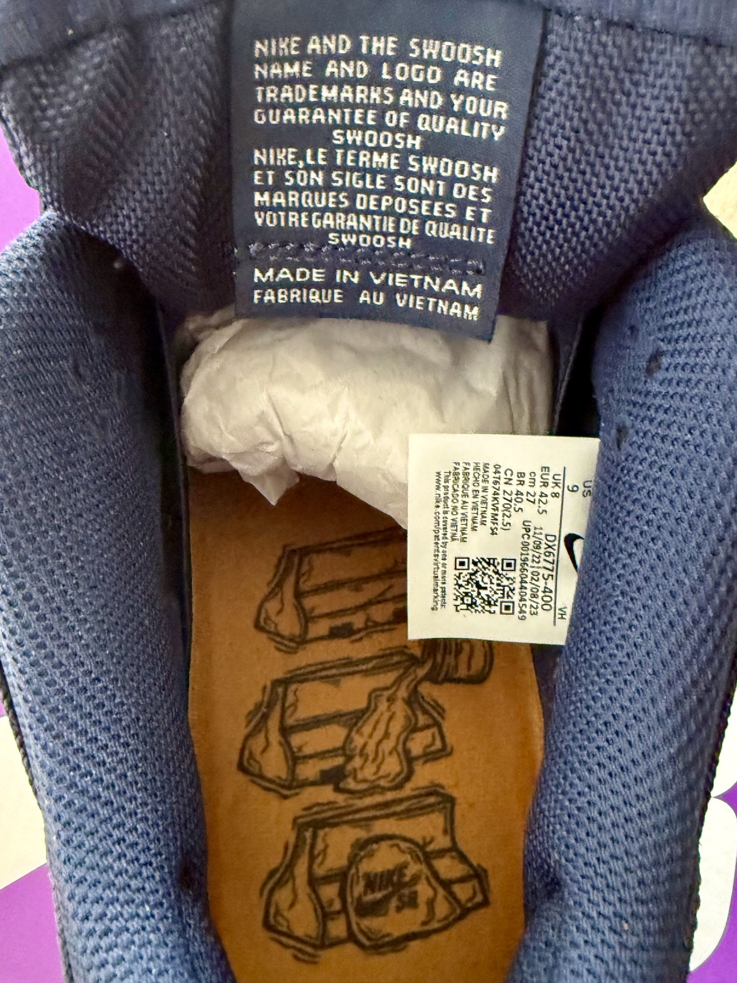 Nike Nike Dunk Low SB 'Navy Desert Ochre' Size US 9 / EU 42 - 5 Thumbnail