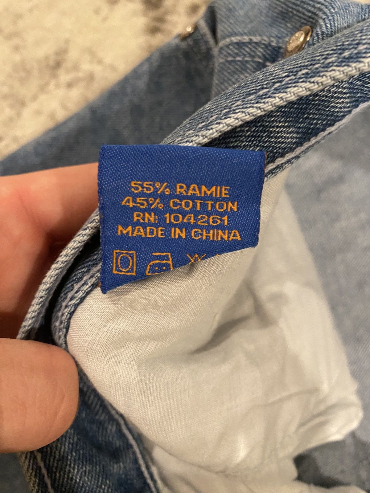 Japanese Brand Dnm altitude nyc baggy jeans Size US 36 / EU 52 - 7 Thumbnail