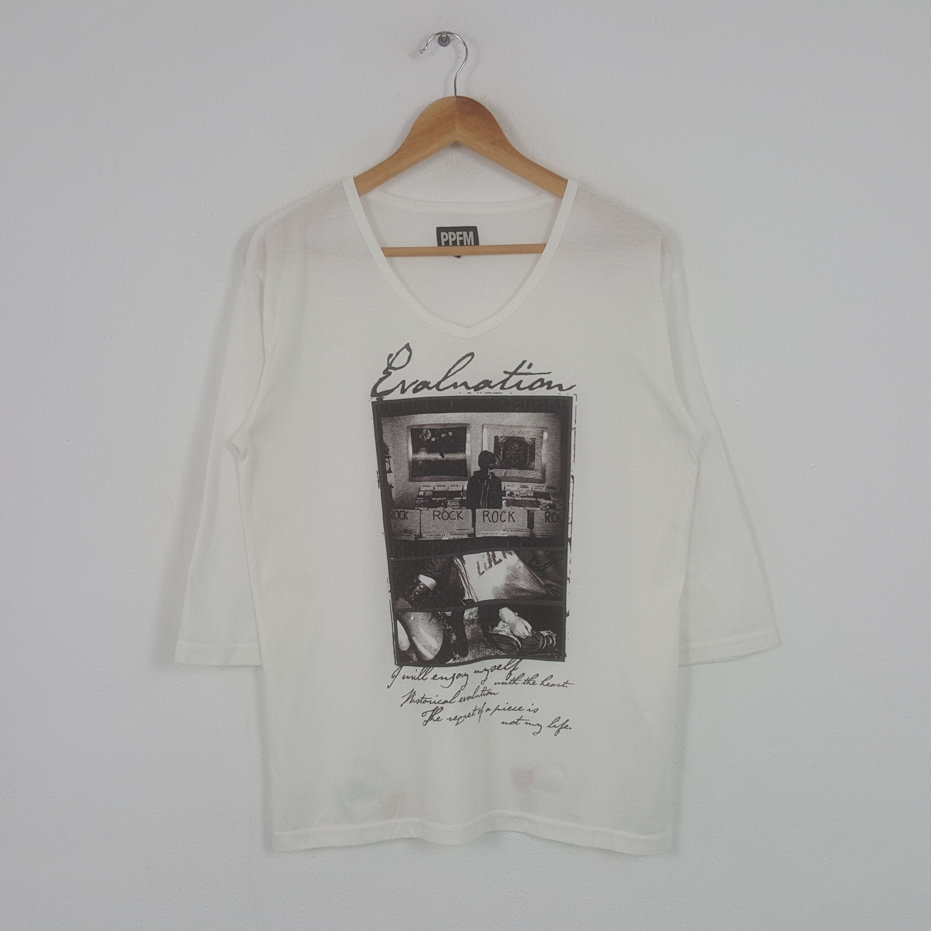 Vintage PPFM Japanese Brand Punk Style Tshirt